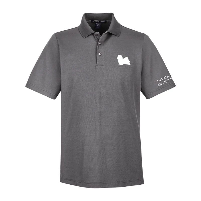 Havanese Embroidered AKC Men's Polo - Image 4