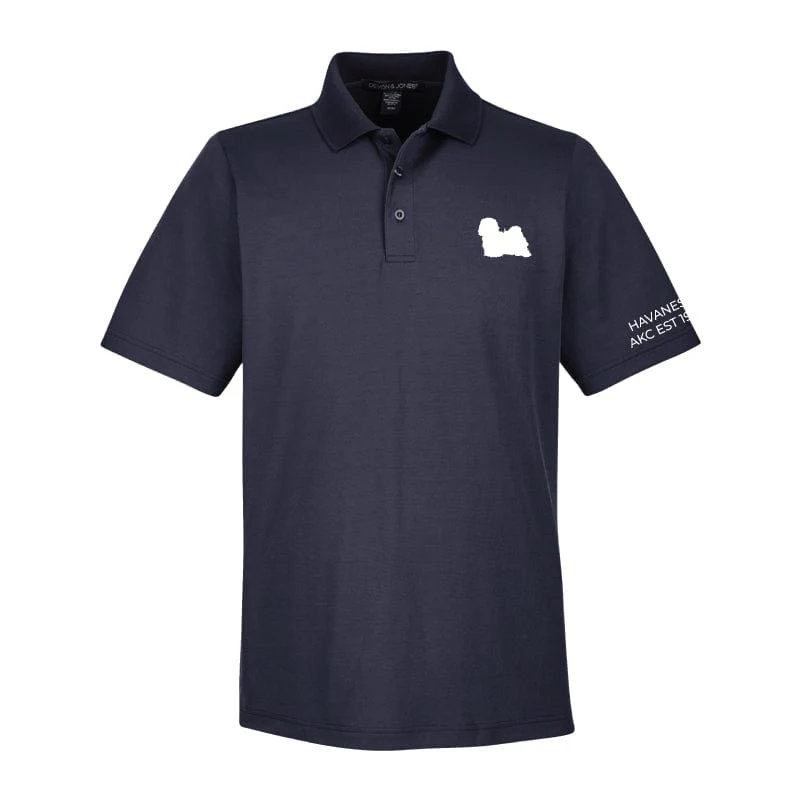 Havanese Embroidered AKC Men's Polo - Image 7