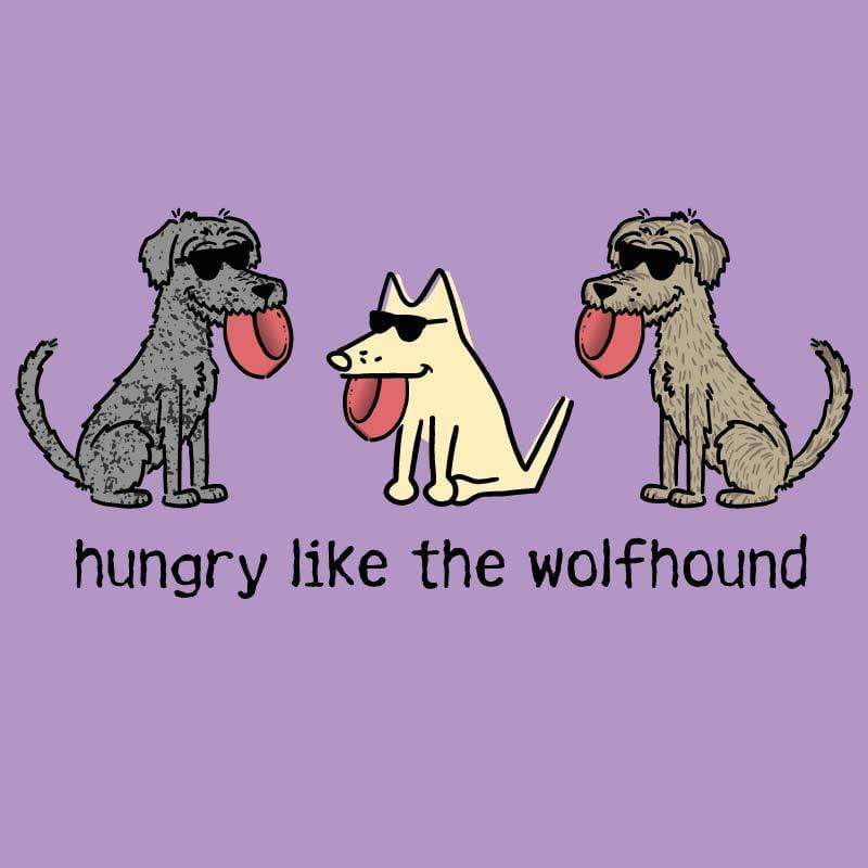 Hungry Like The Wolfhound - Ladies T-Shirt V-Neck - Image 2