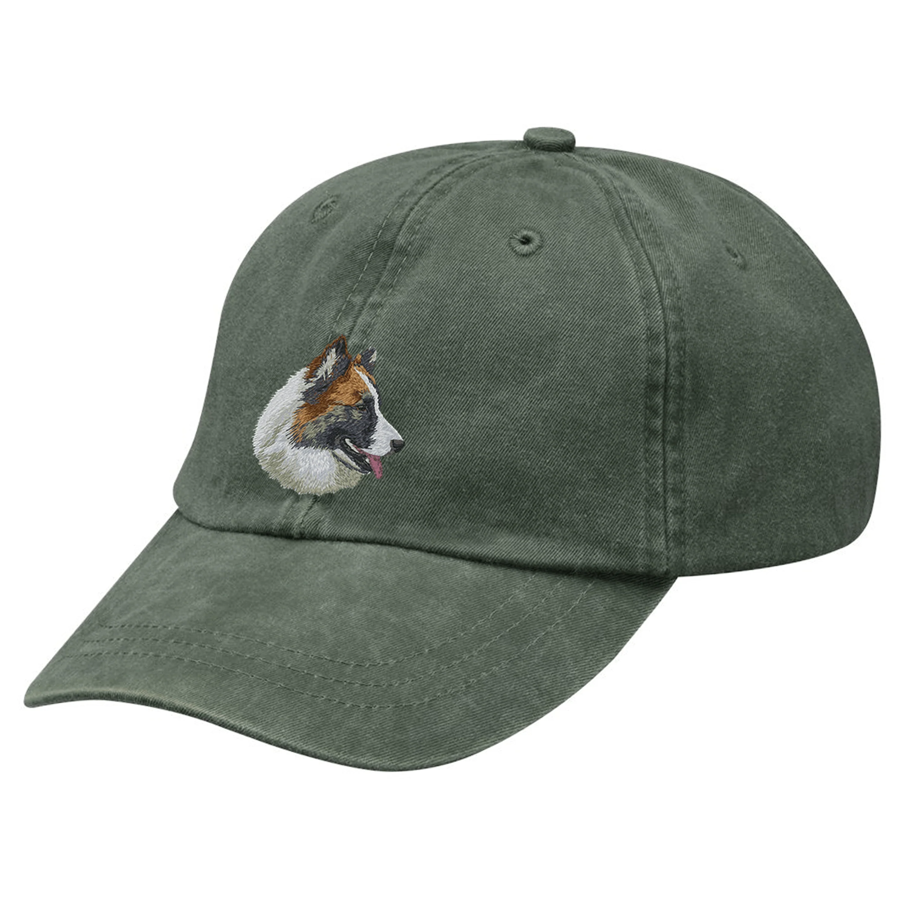 Icelandic Sheepdog Embroidered Baseball Cap - Image 7
