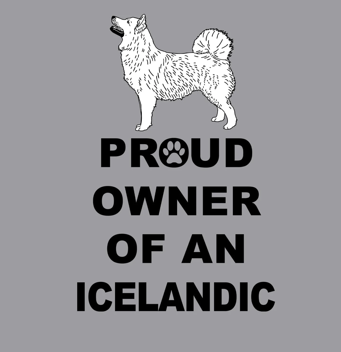 Icelandic Sheepdog Proud Owner - Women's V-Neck T-Shirt - Image 2