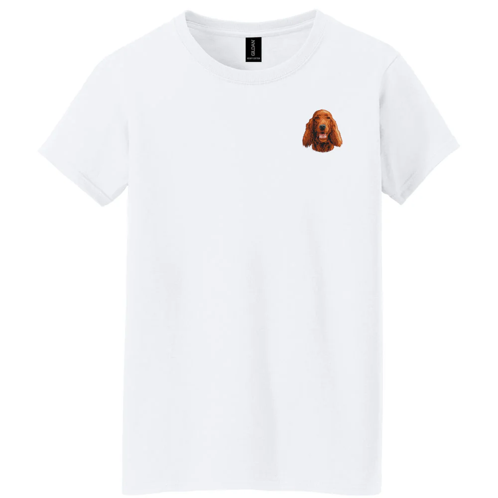 Irish Setter Embroidered Women's T-Shirt - Image 2