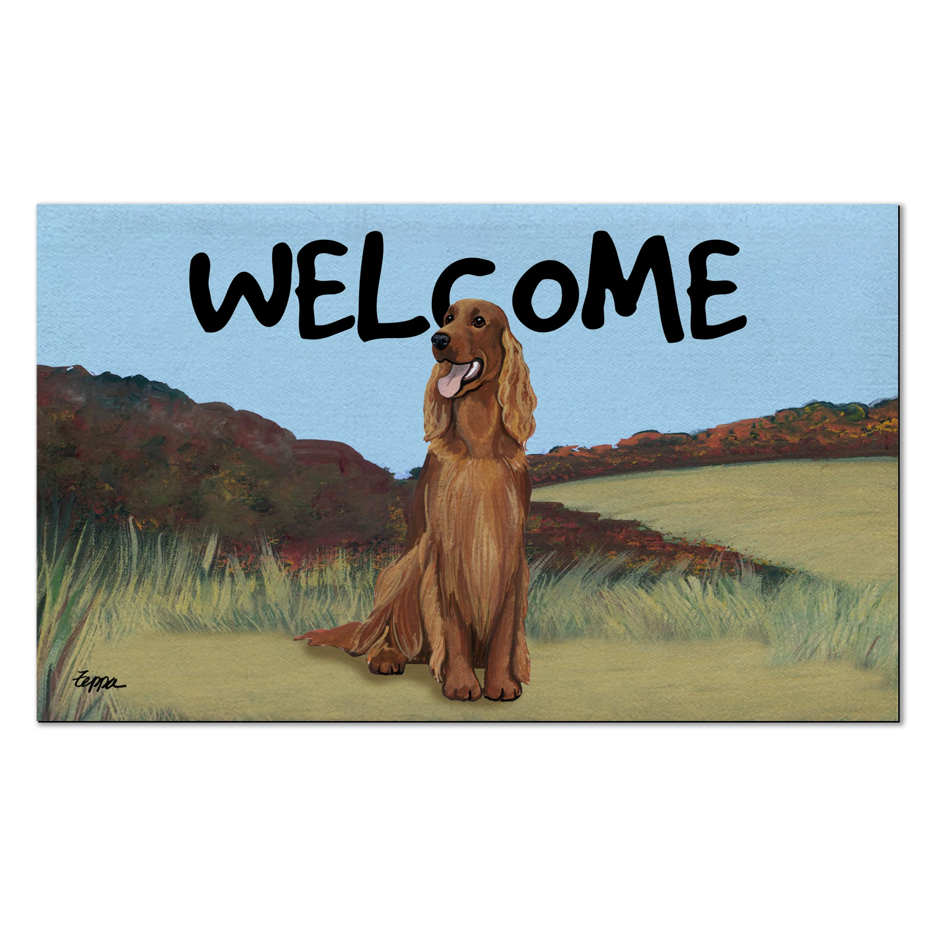Irish Setter Welcome Mat - Image 3