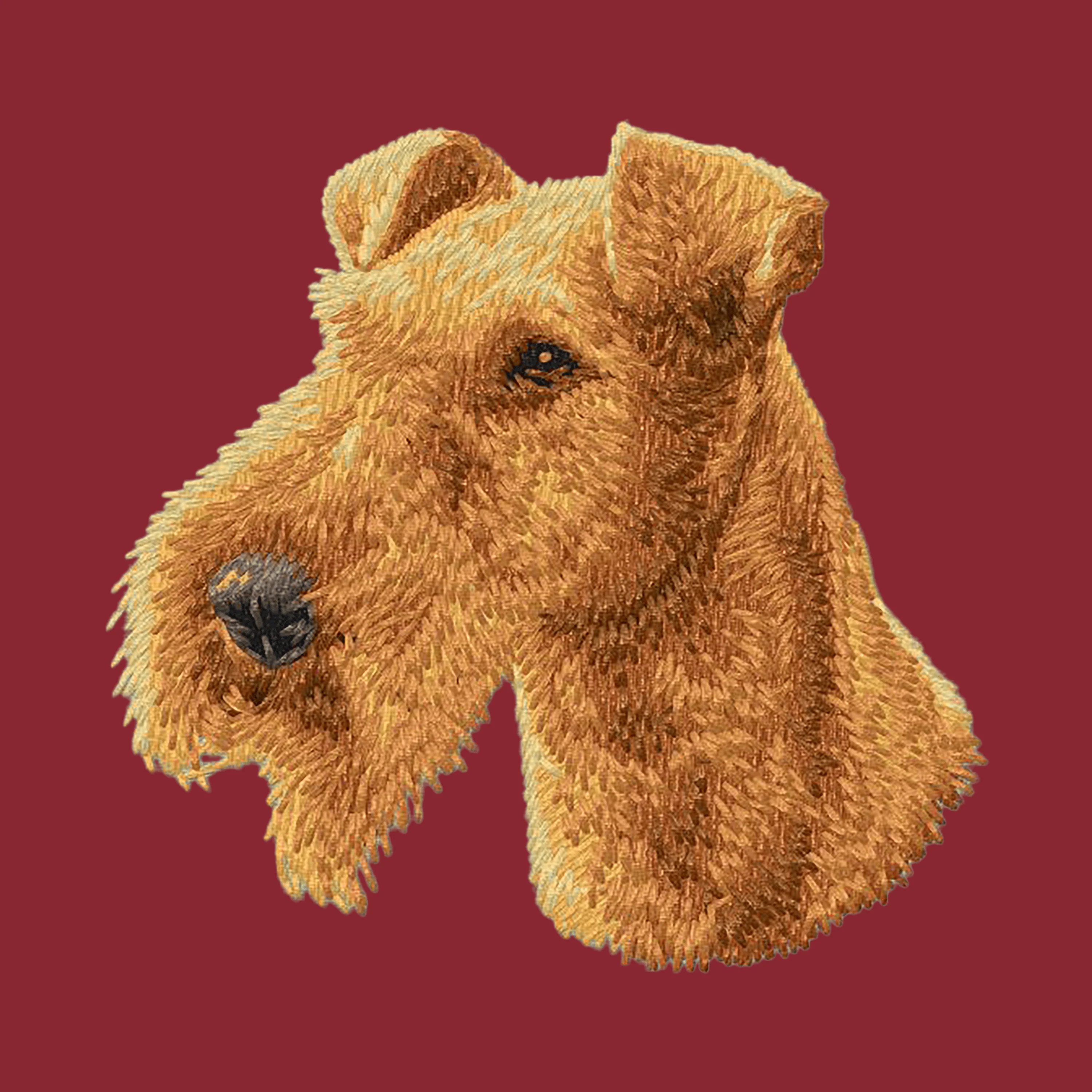 Irish Terrier Embroidered Wearable Blanket - Image 2