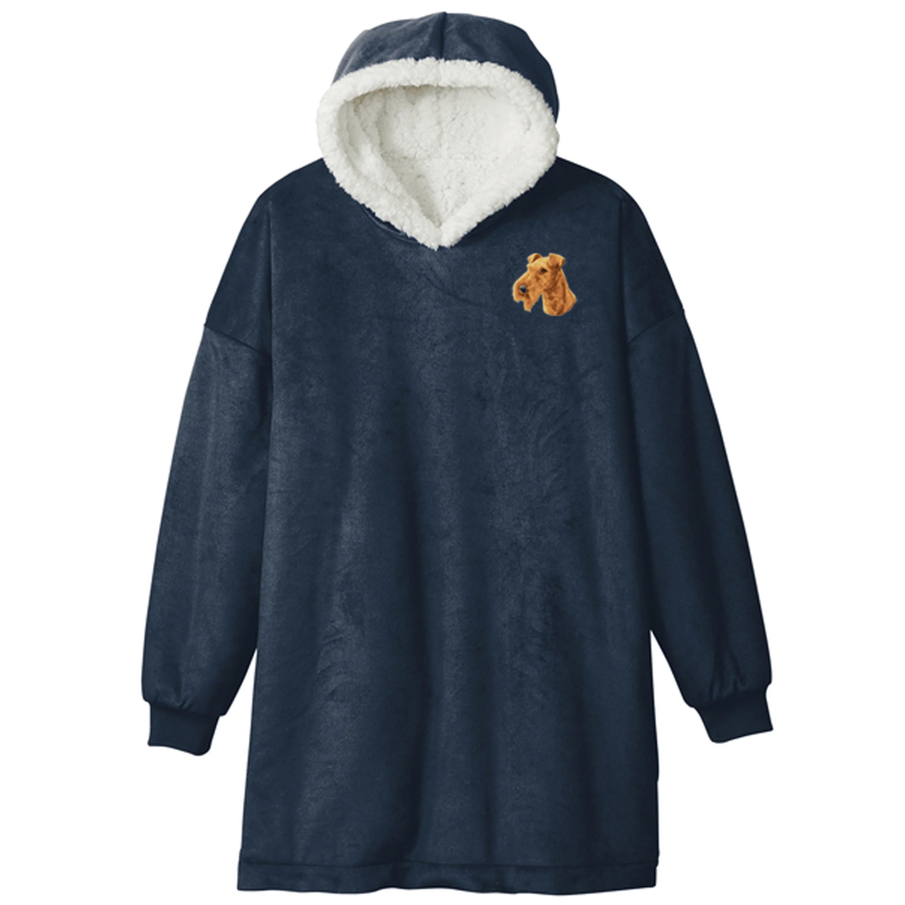 Irish Terrier Embroidered Wearable Blanket - Image 3