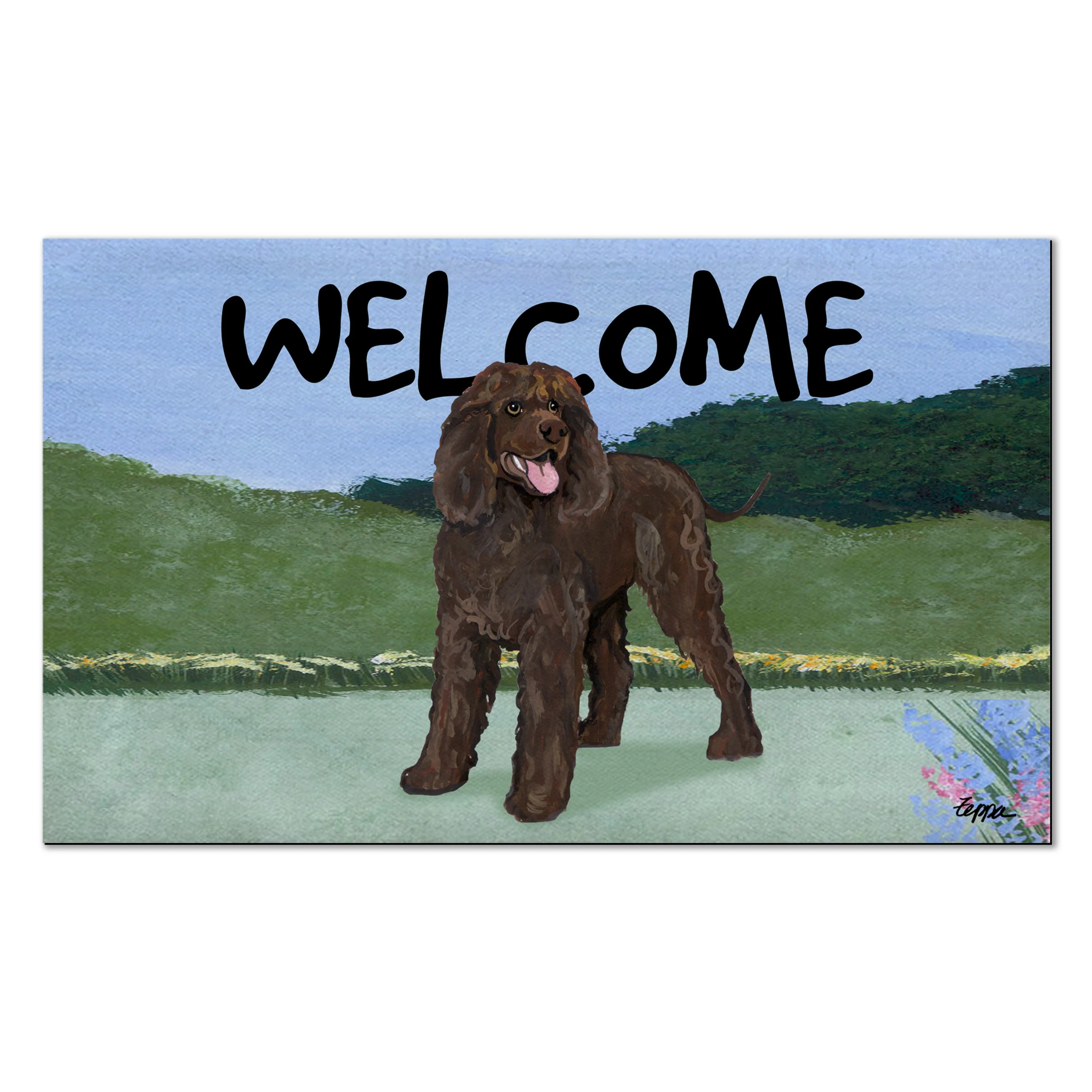 Irish Water Spaniel Welcome Mat - Image 5