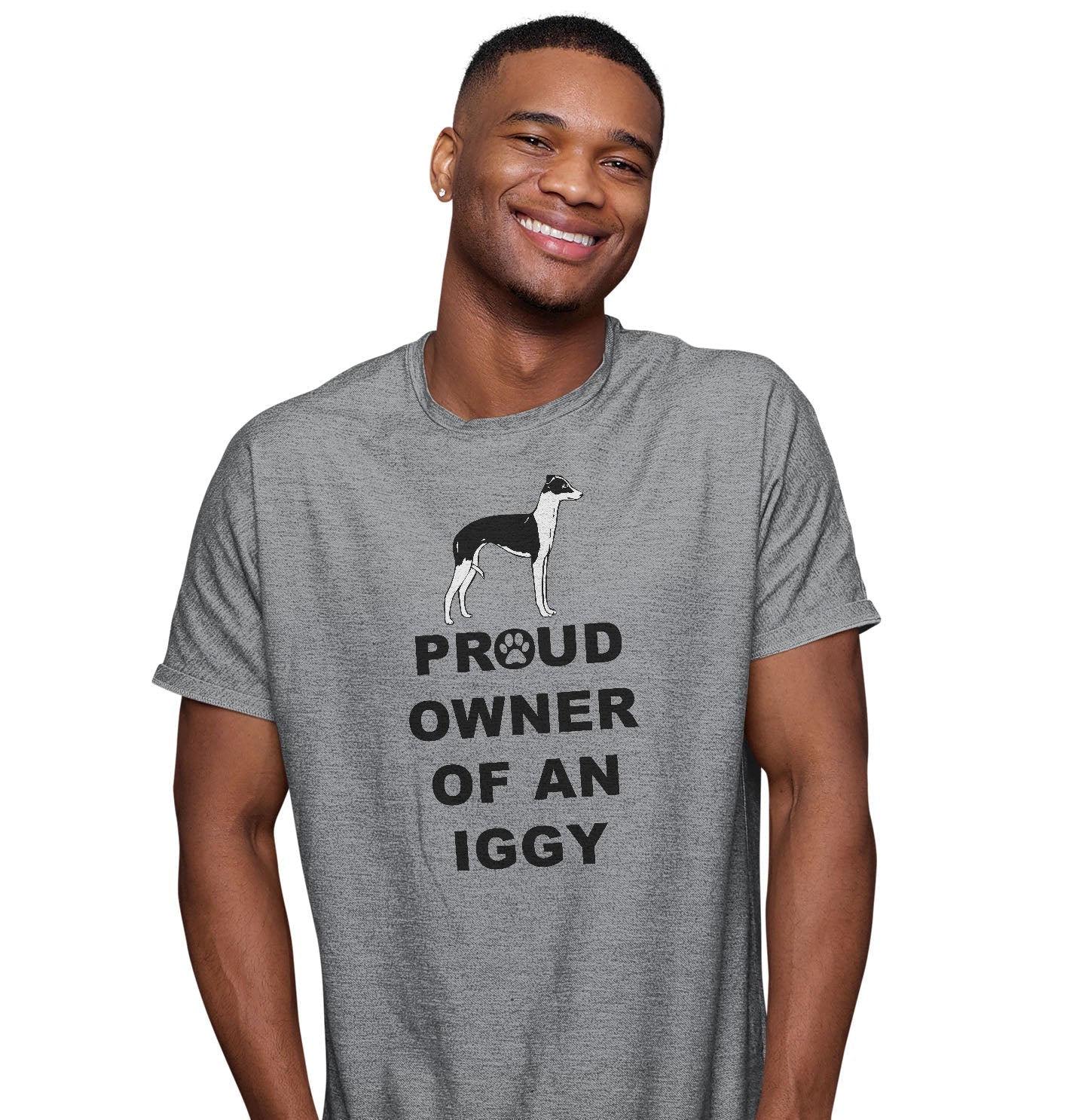 Italian Greyhound Proud Owner - Adult Unisex T-Shirt
