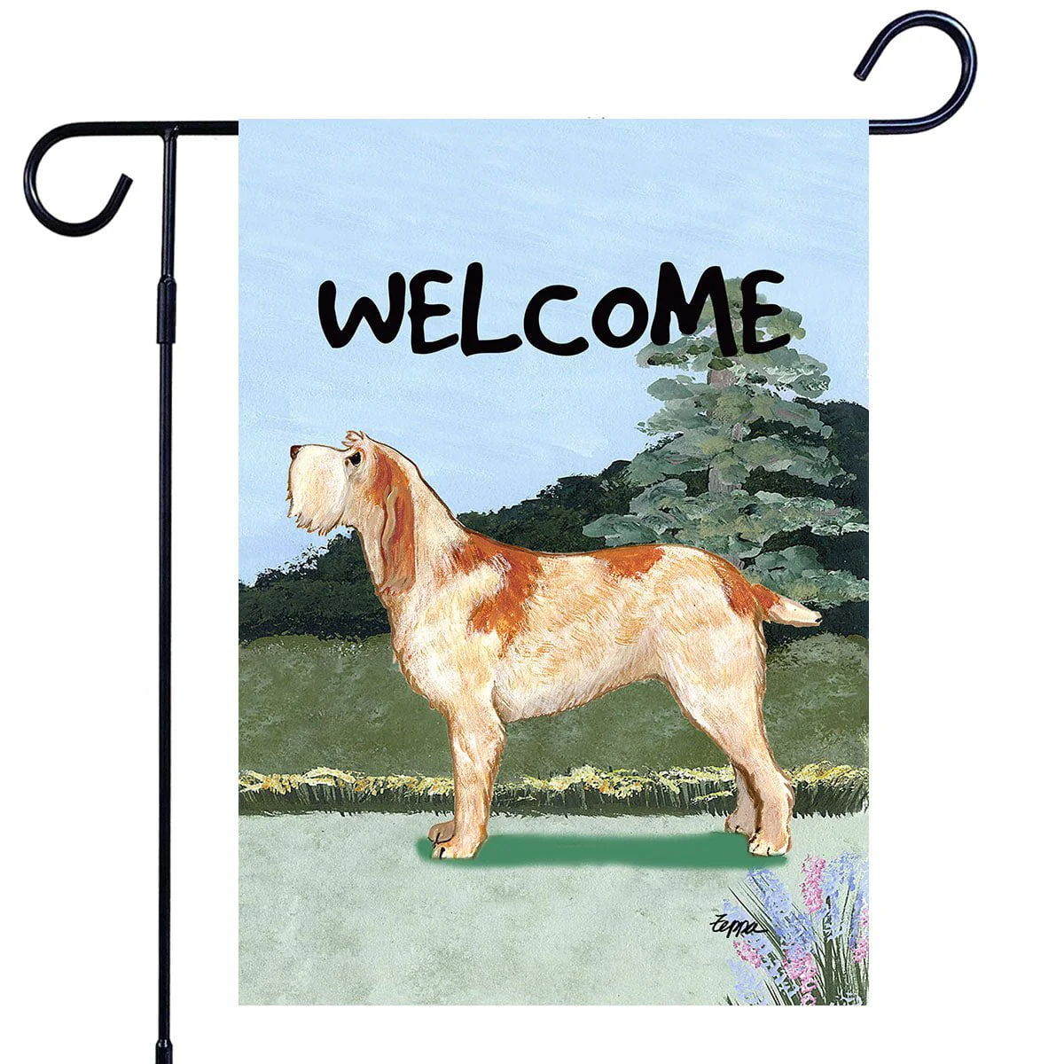 Spinone Italiano  Garden Flag - Image 2