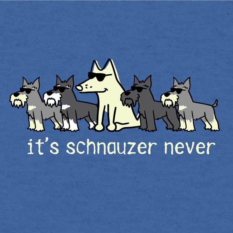 It's Schnauzer Never - Lightweight Tee - Image 2
