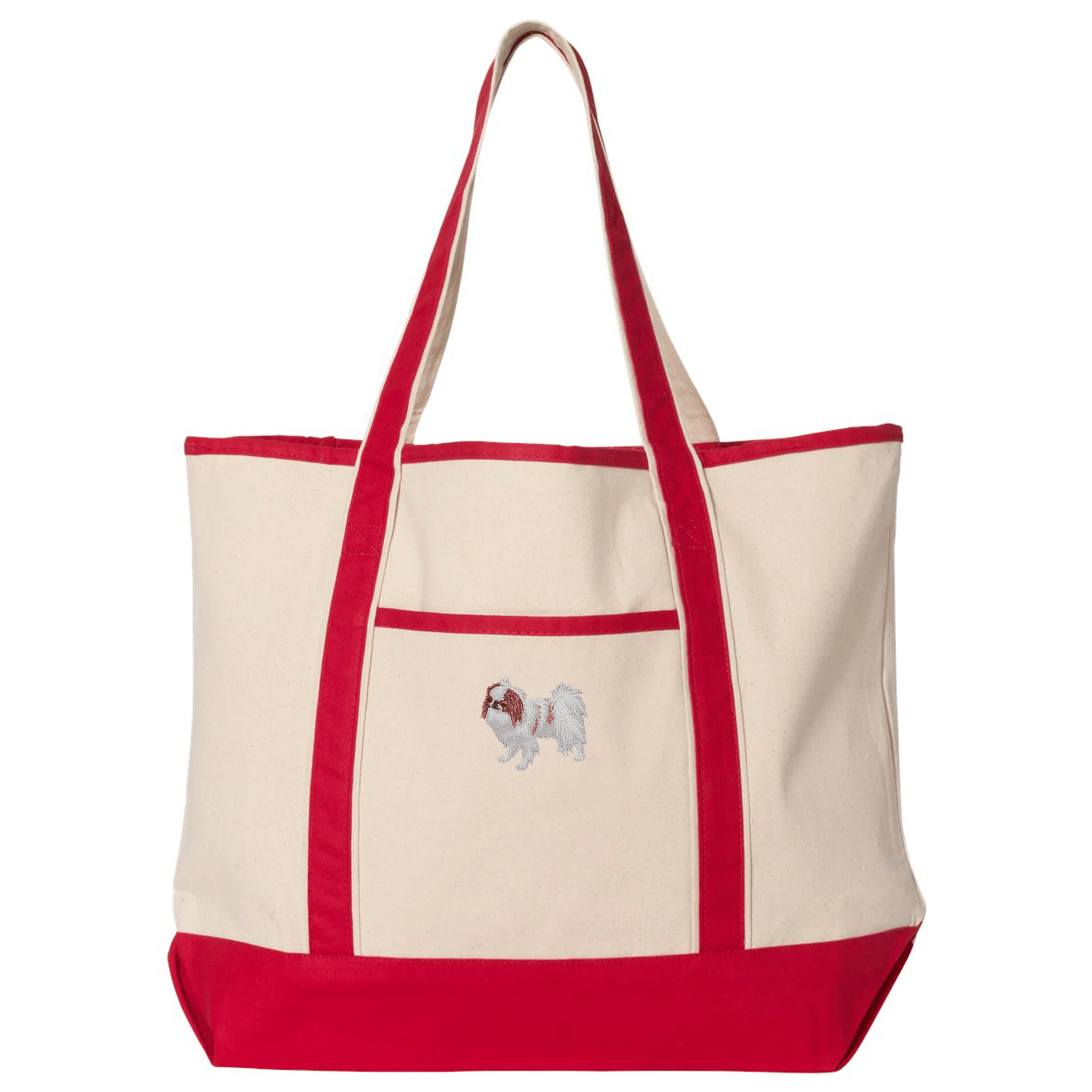 Japanese Chin Embroidered Tote - Image 3