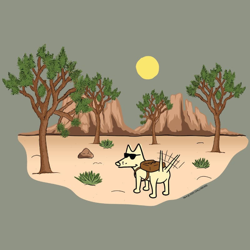 Joshua Tree - Ladies Curvy V-Neck Tee - Image 2