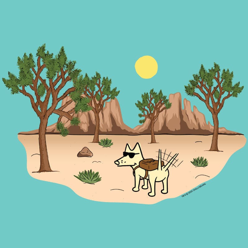 Joshua Tree - Ladies T-Shirt V-Neck - Image 4