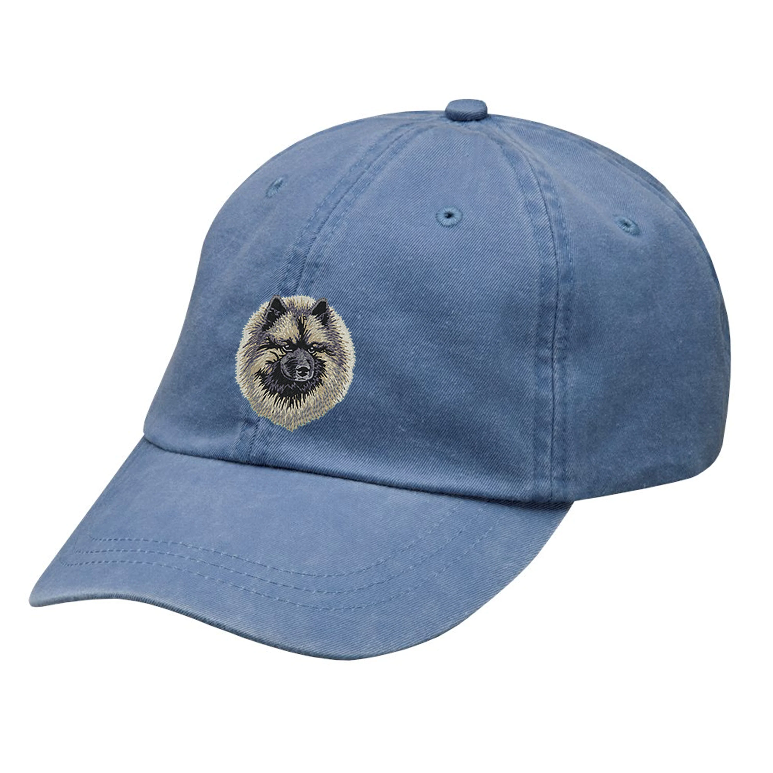 Keeshond Embroidered Baseball Cap