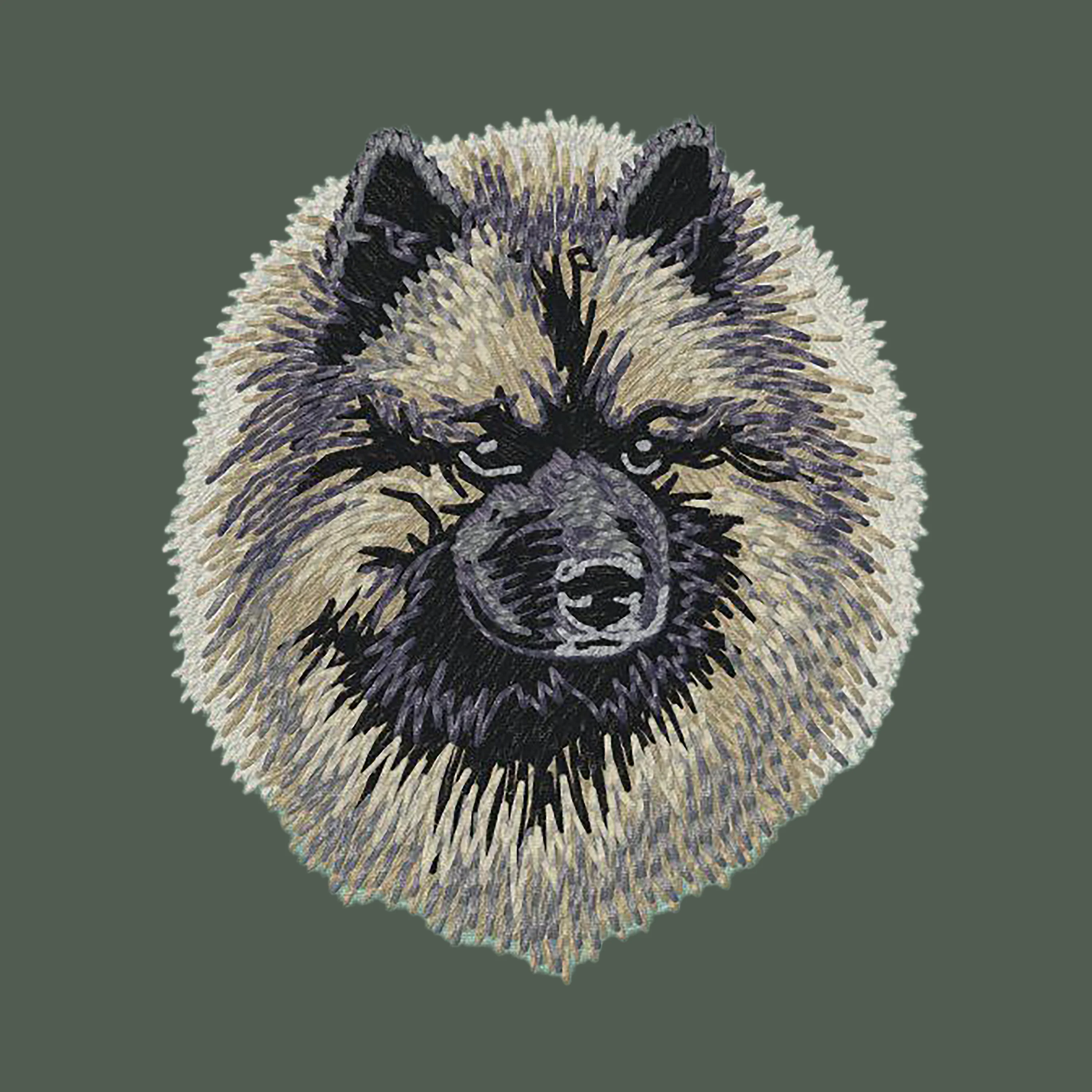 Keeshond Embroidered Baseball Cap - Image 8