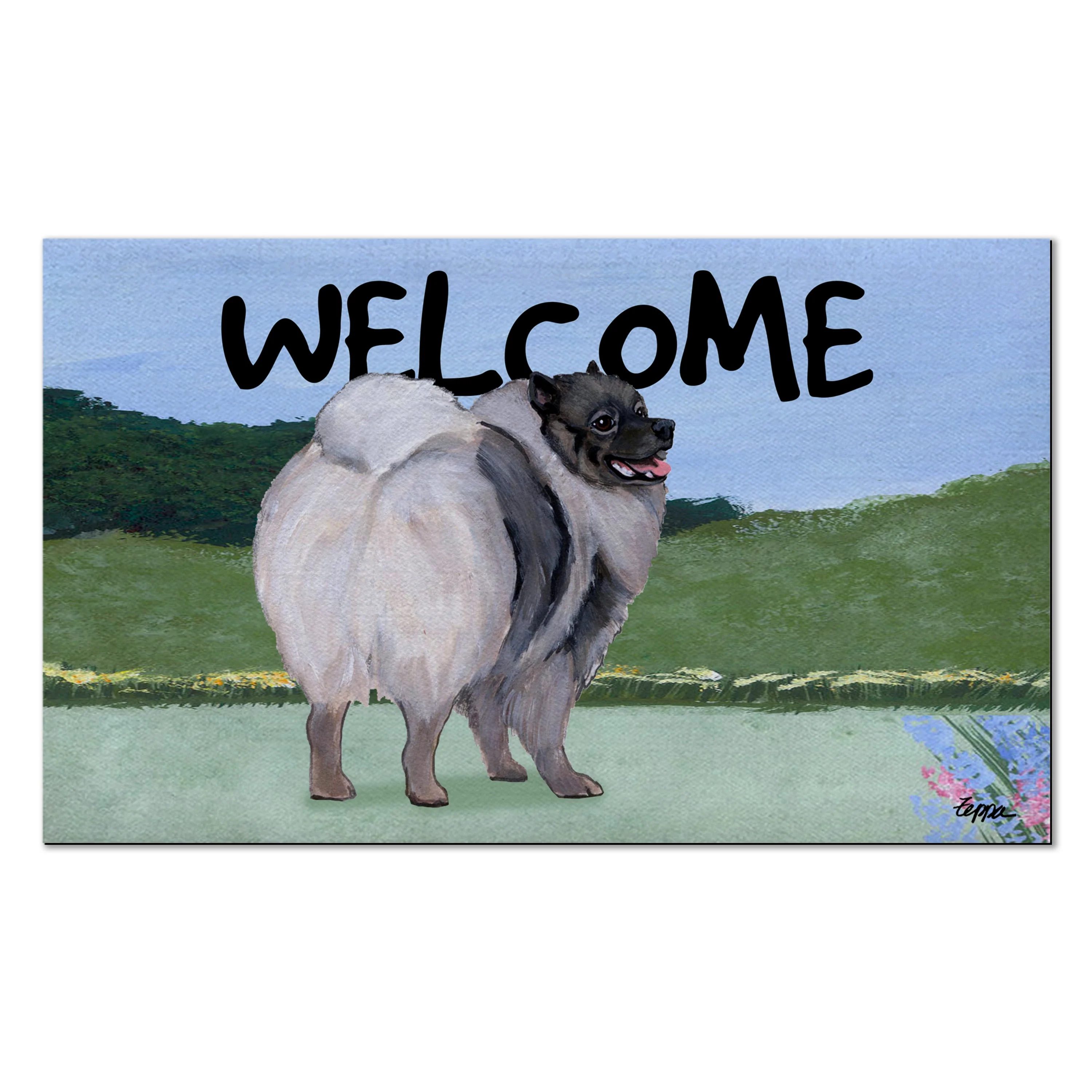Keeshond Welcome Mat - Image 3