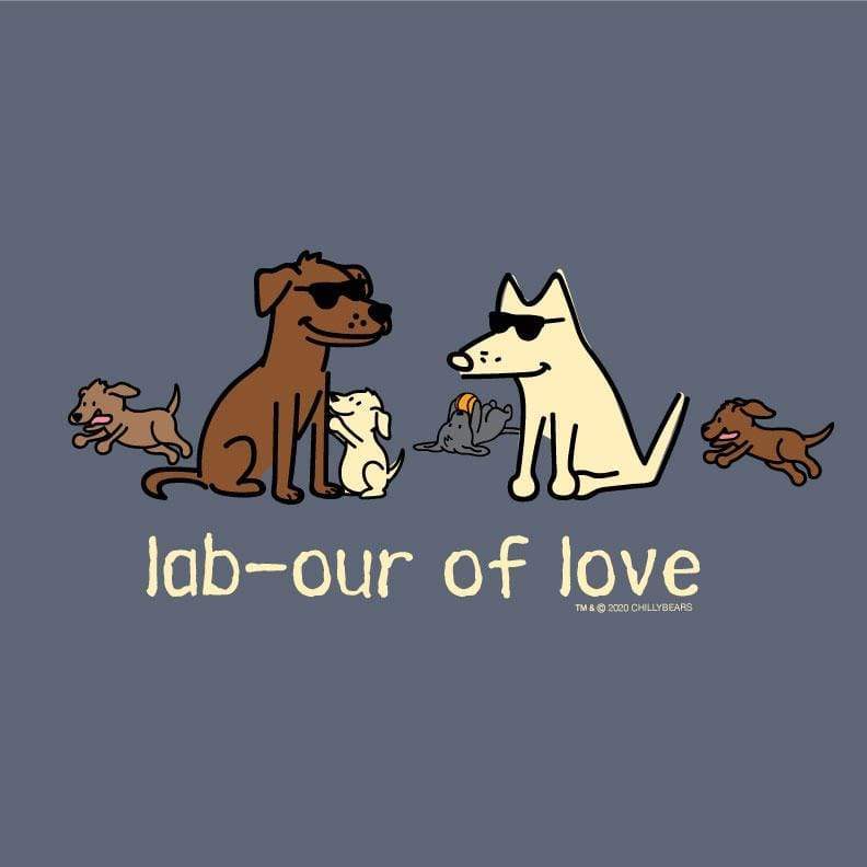 Lab-our Of Love  - Classic Long-Sleeve T-Shirt - Image 2
