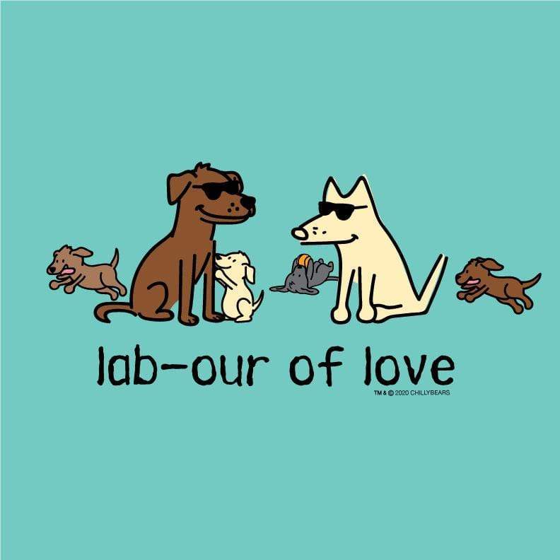 Lab-our Of Love - Ladies T-Shirt V-Neck - Image 2