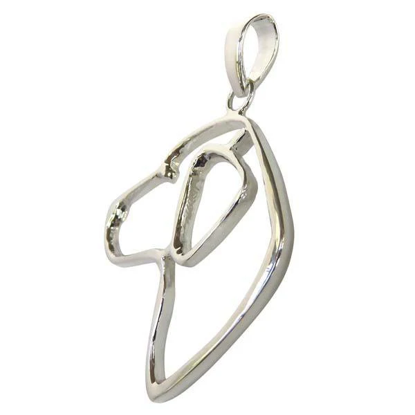 Labrador Retriever Sterling Silver Cut Out Pendants - Image 3