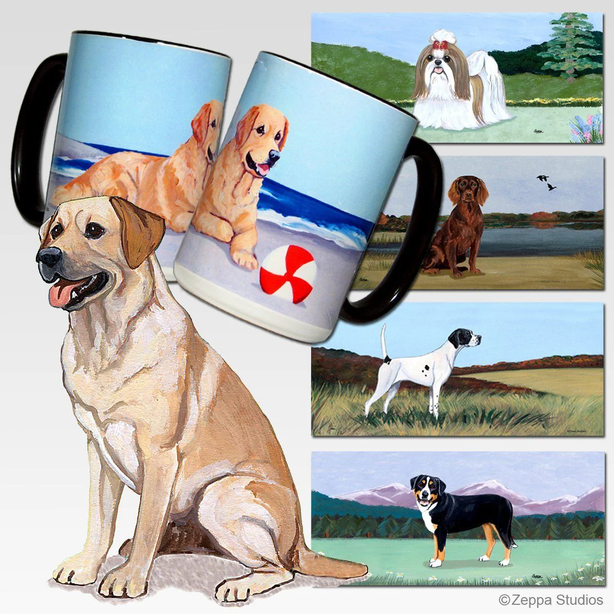 Labrador Retriever Scenic Mug - Image 3