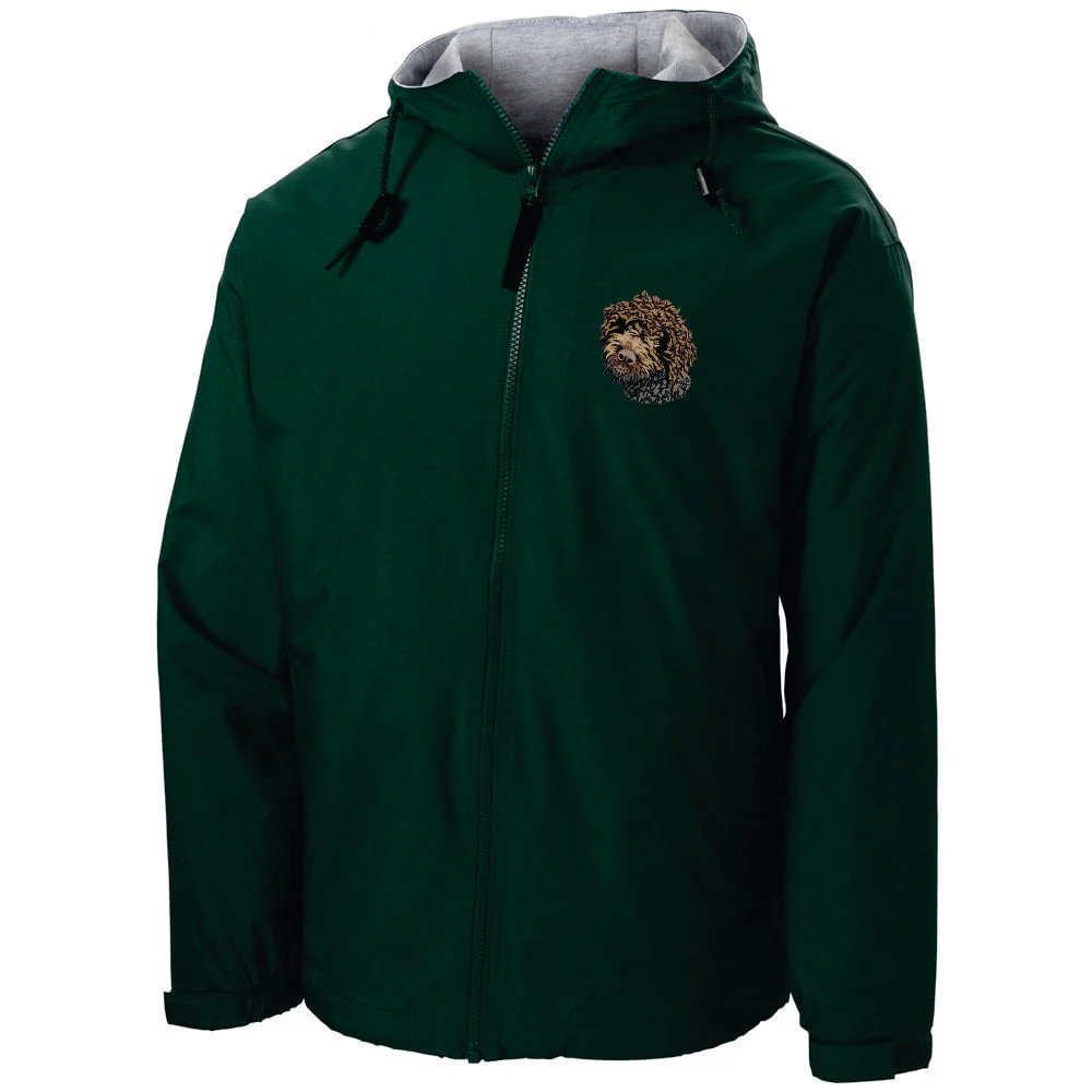 Lagotto Romagnolo Embroidered Hooded Jacket - Image 2