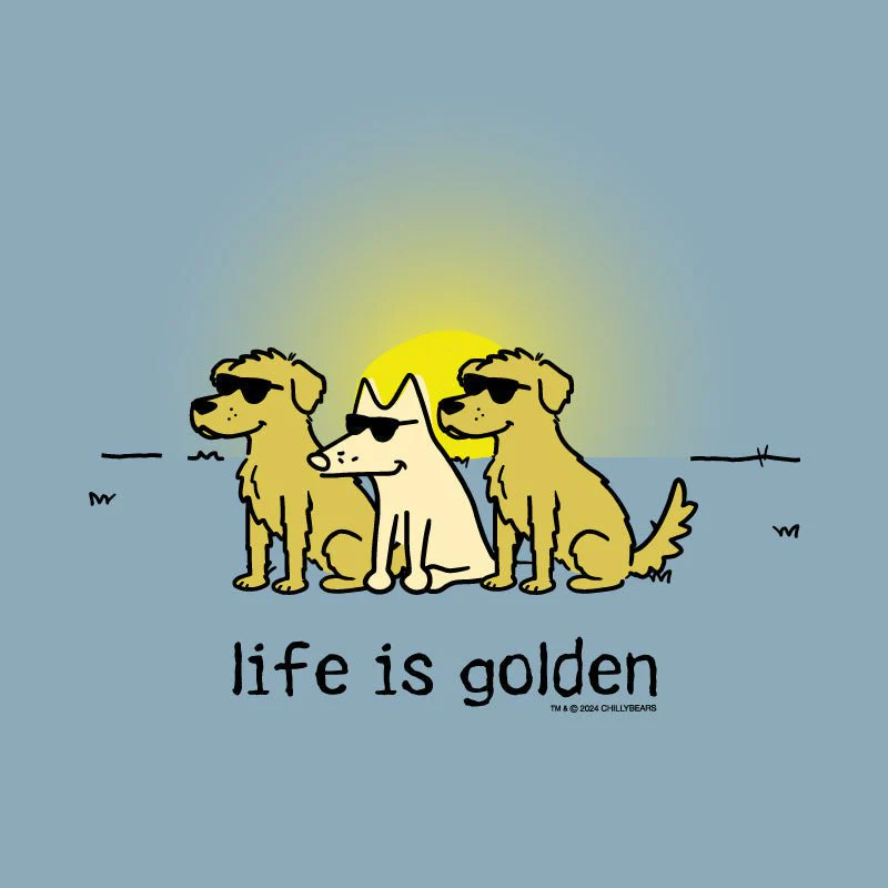 Life is Golden  - Classic Long-Sleeve T-Shirt - Image 2