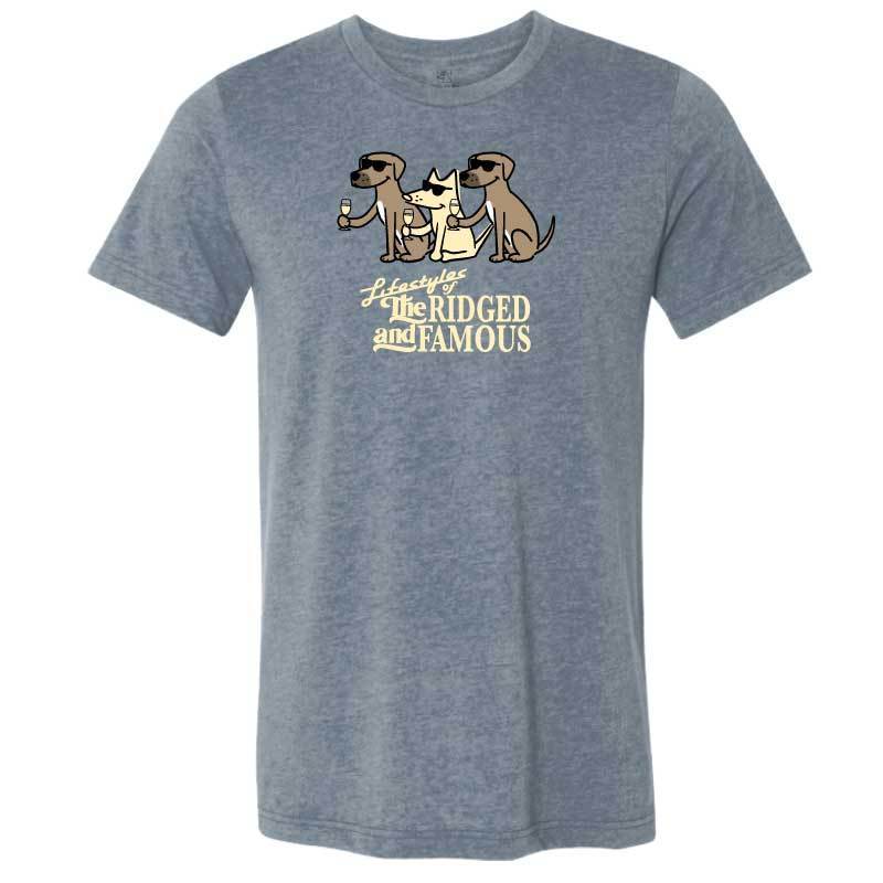 Lifestyles Of The Ridged And Famous  - Lightweight Tee - Image 5