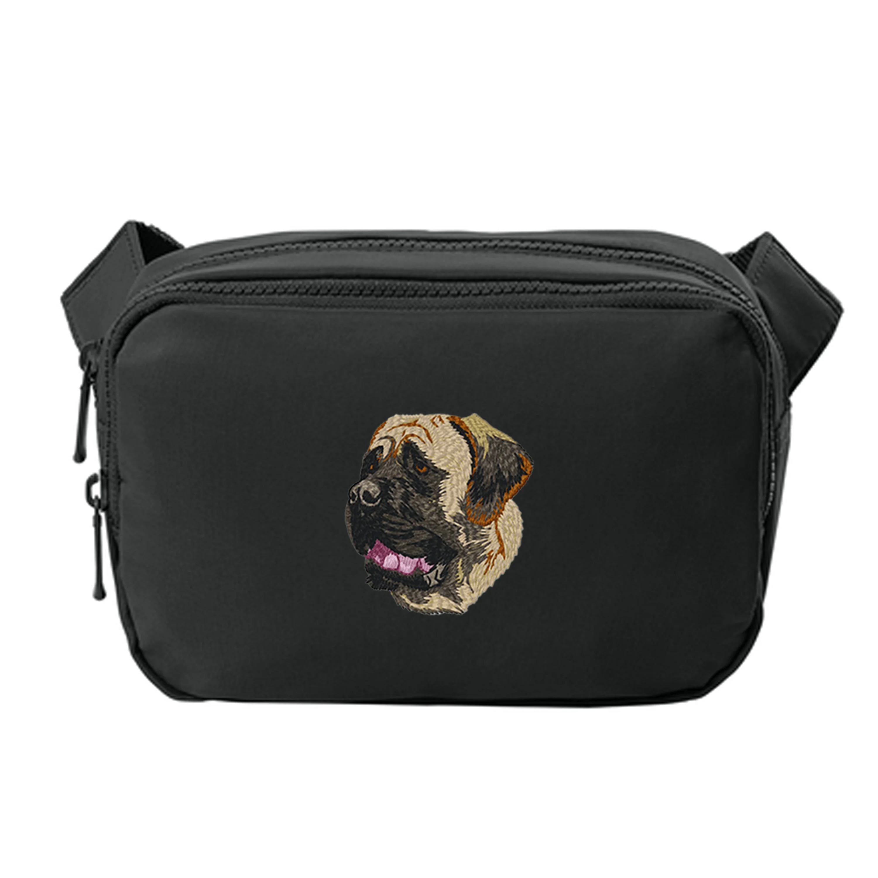 Mastiff Embroidered Crossbody Bag - Image 3
