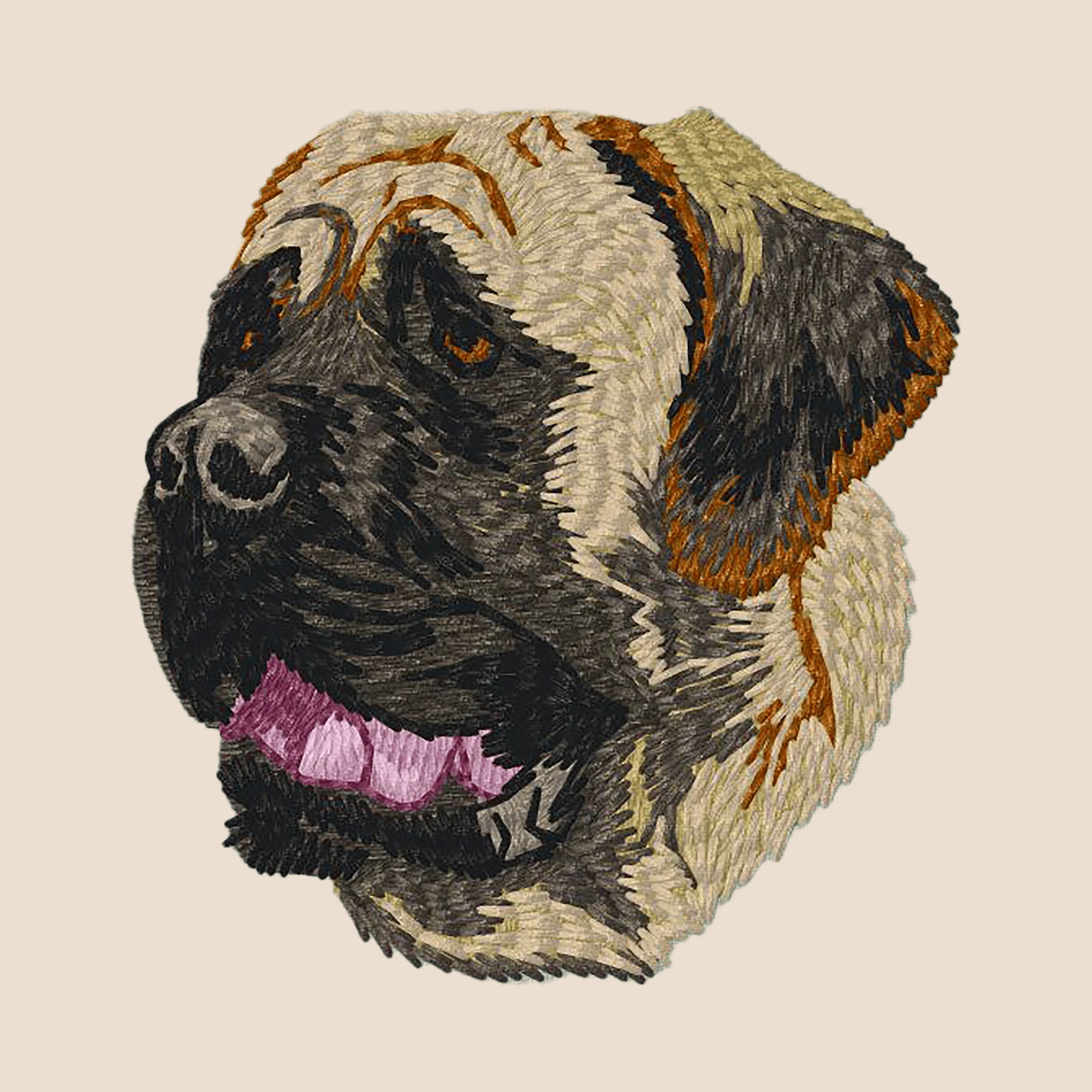 Mastiff Embroidered Tote - Image 8
