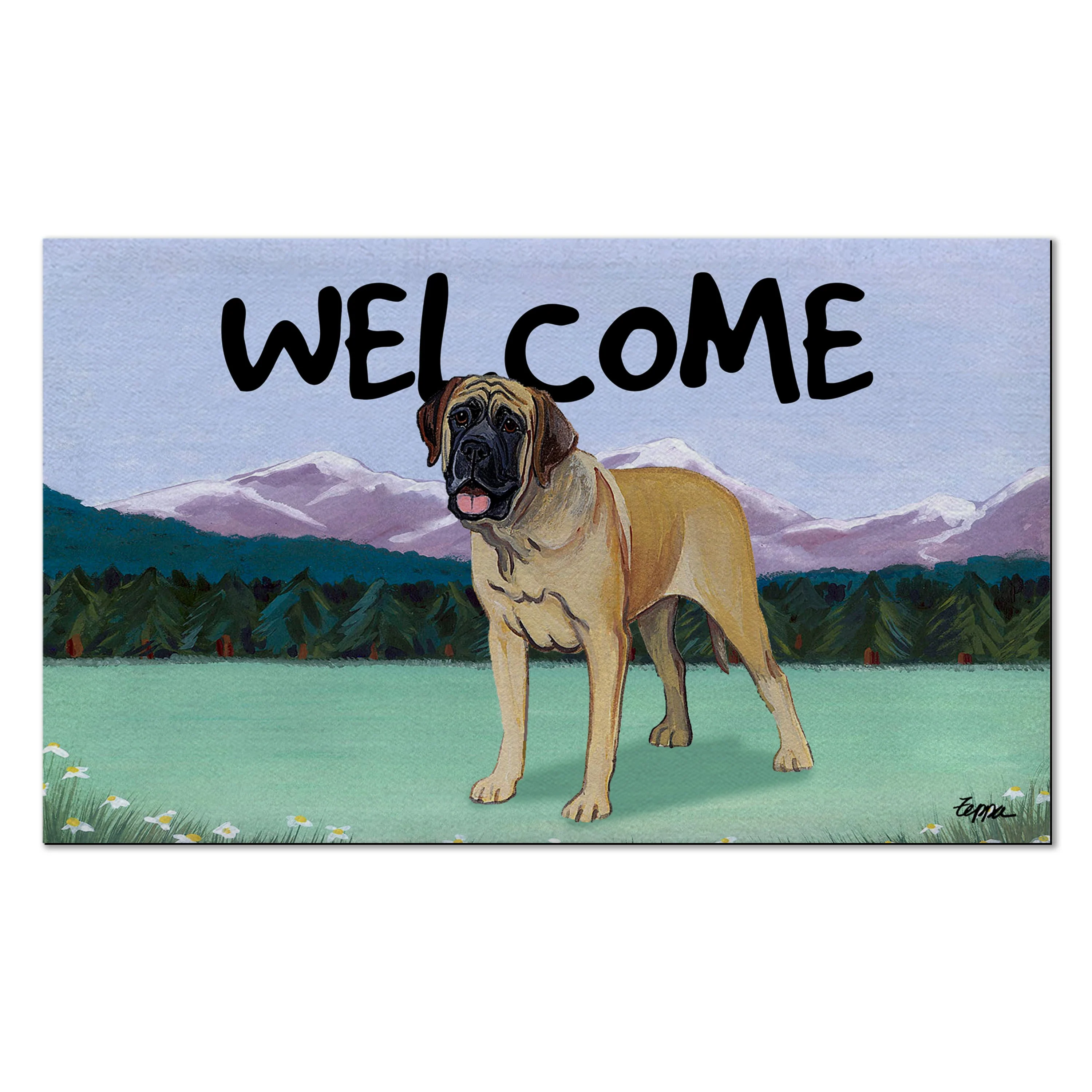 Mastiff Welcome Mat - Image 2