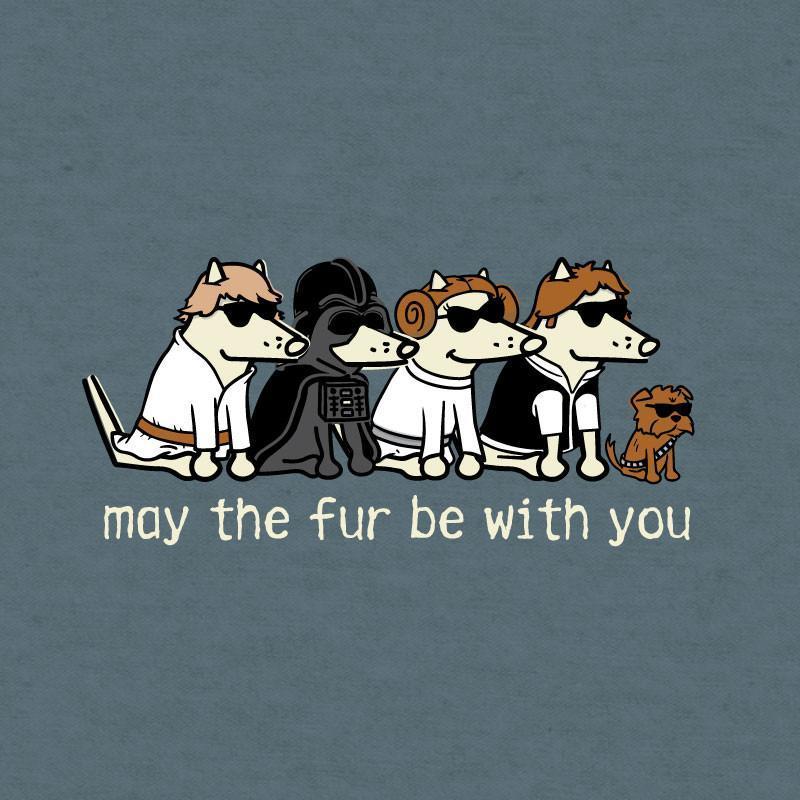 May The Fur Be With You - Lightweight Tee - Image 2