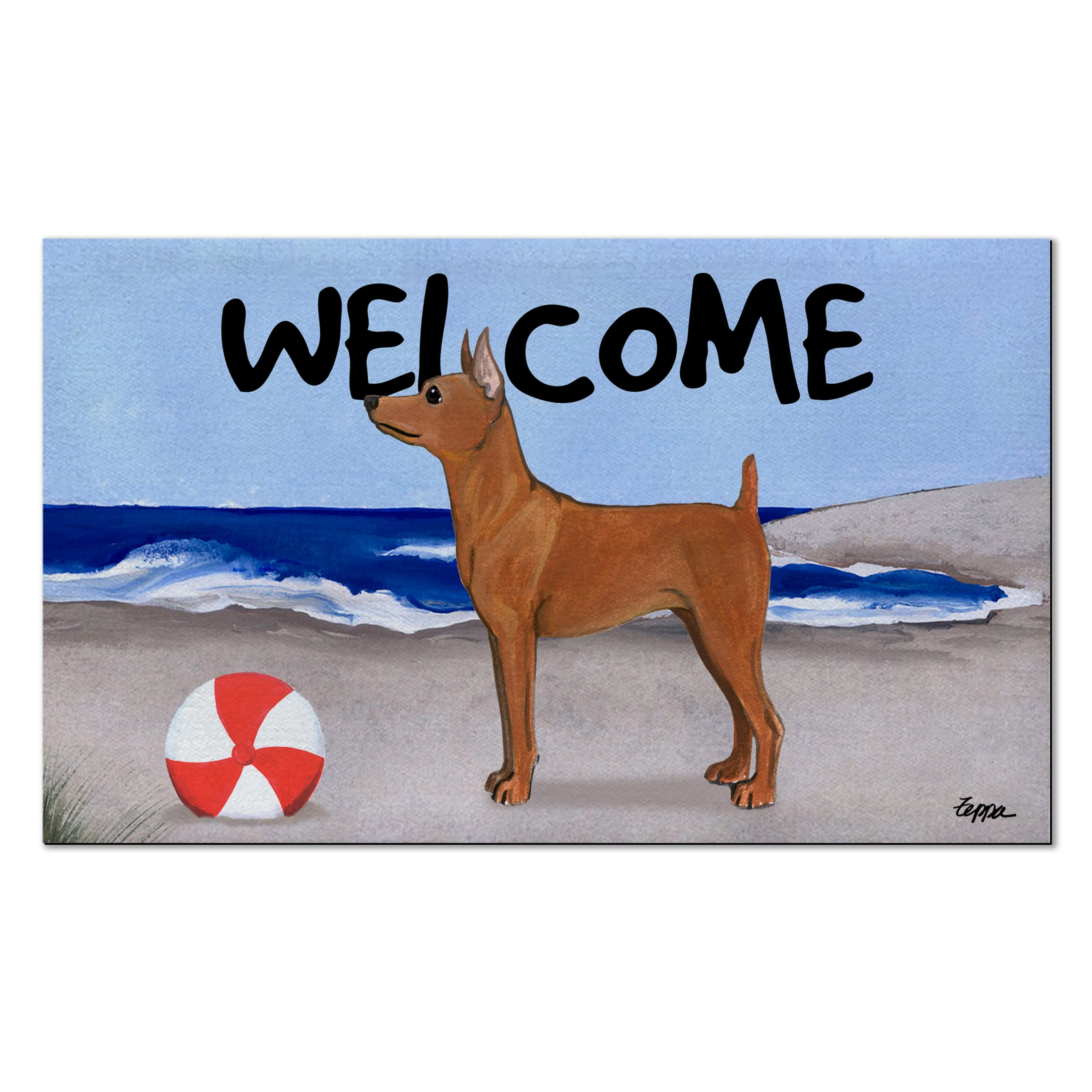 Miniature Pinscher Welcome Mat - Image 12