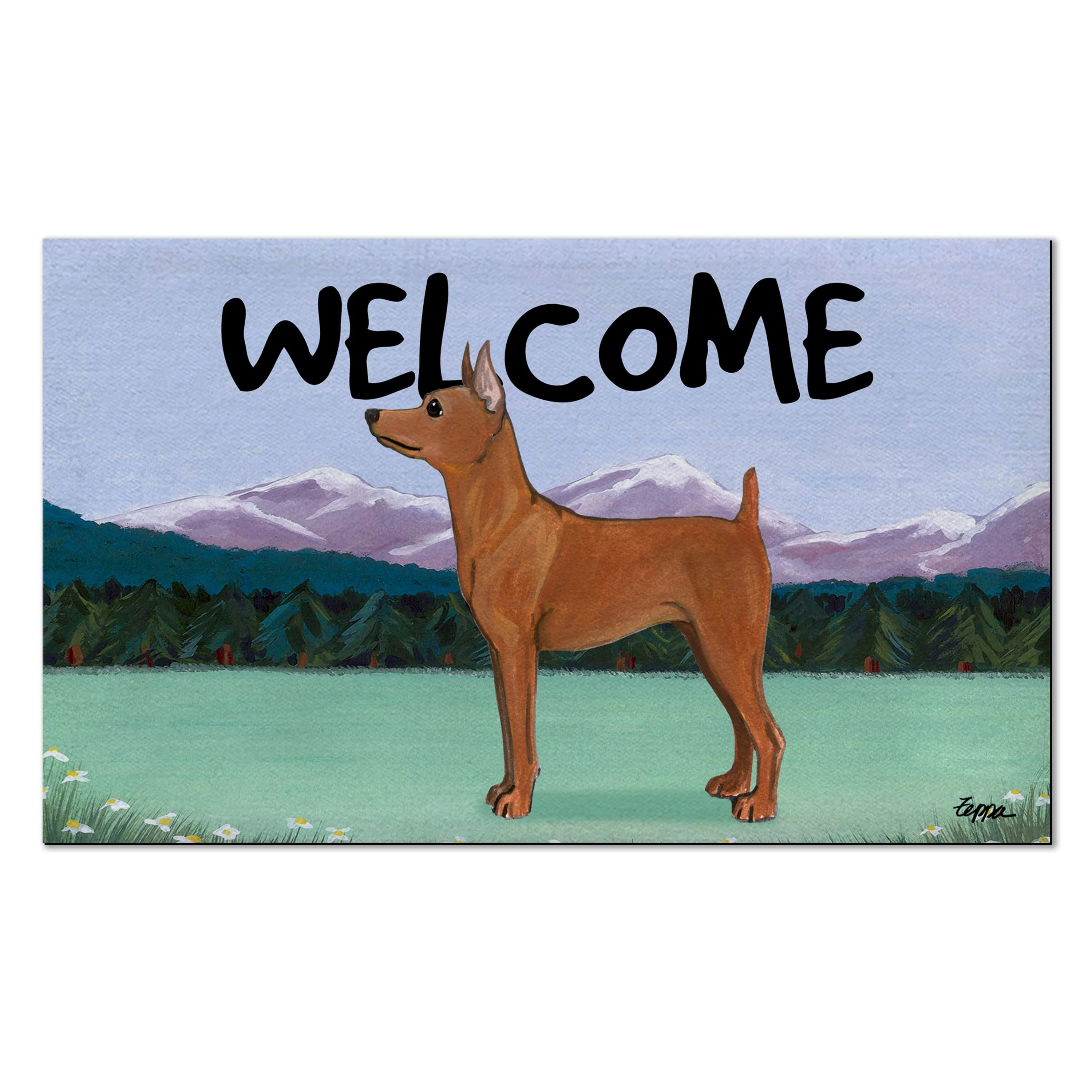 Miniature Pinscher Welcome Mat - Image 6