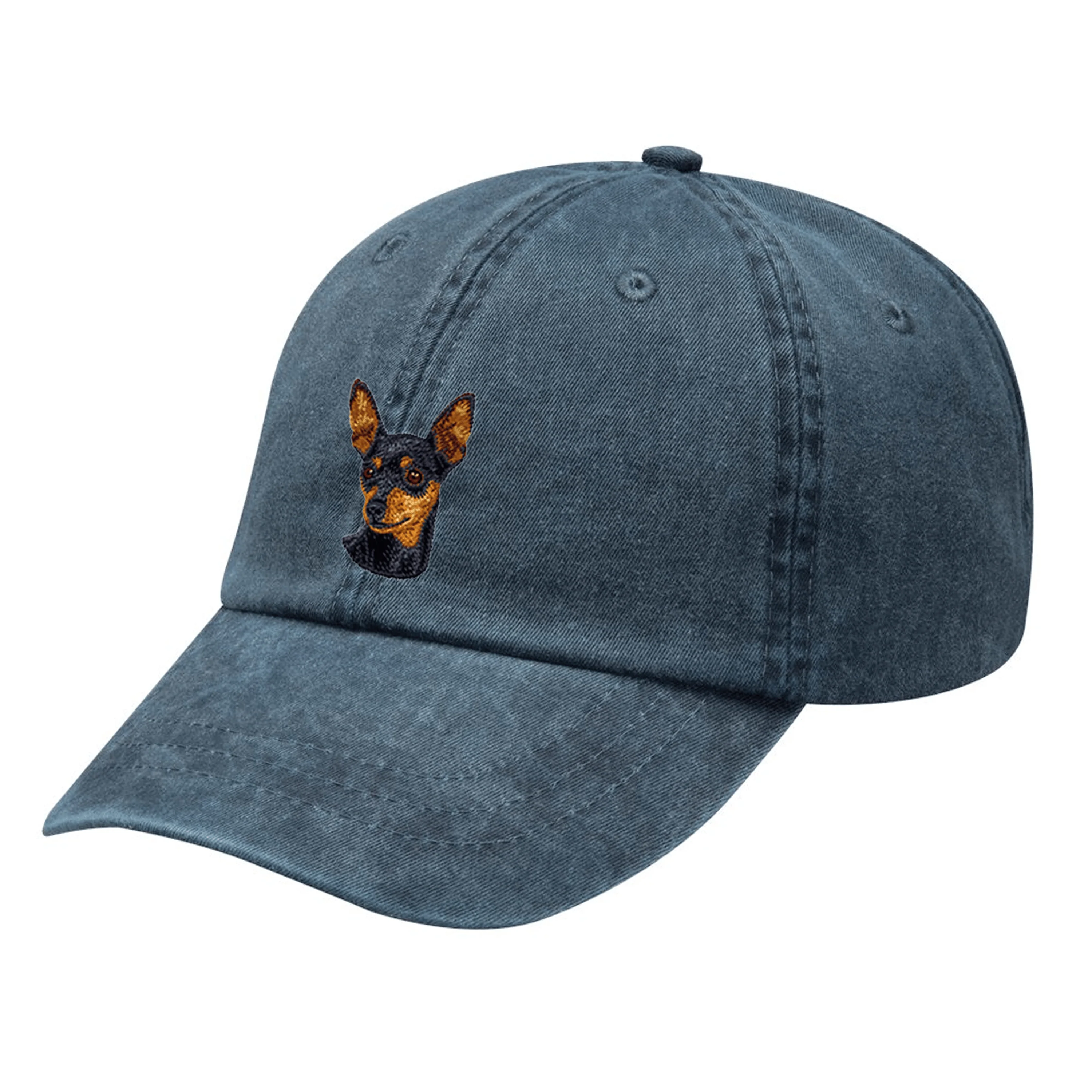 Miniature Pinscher Embroidered Baseball Cap - Image 5