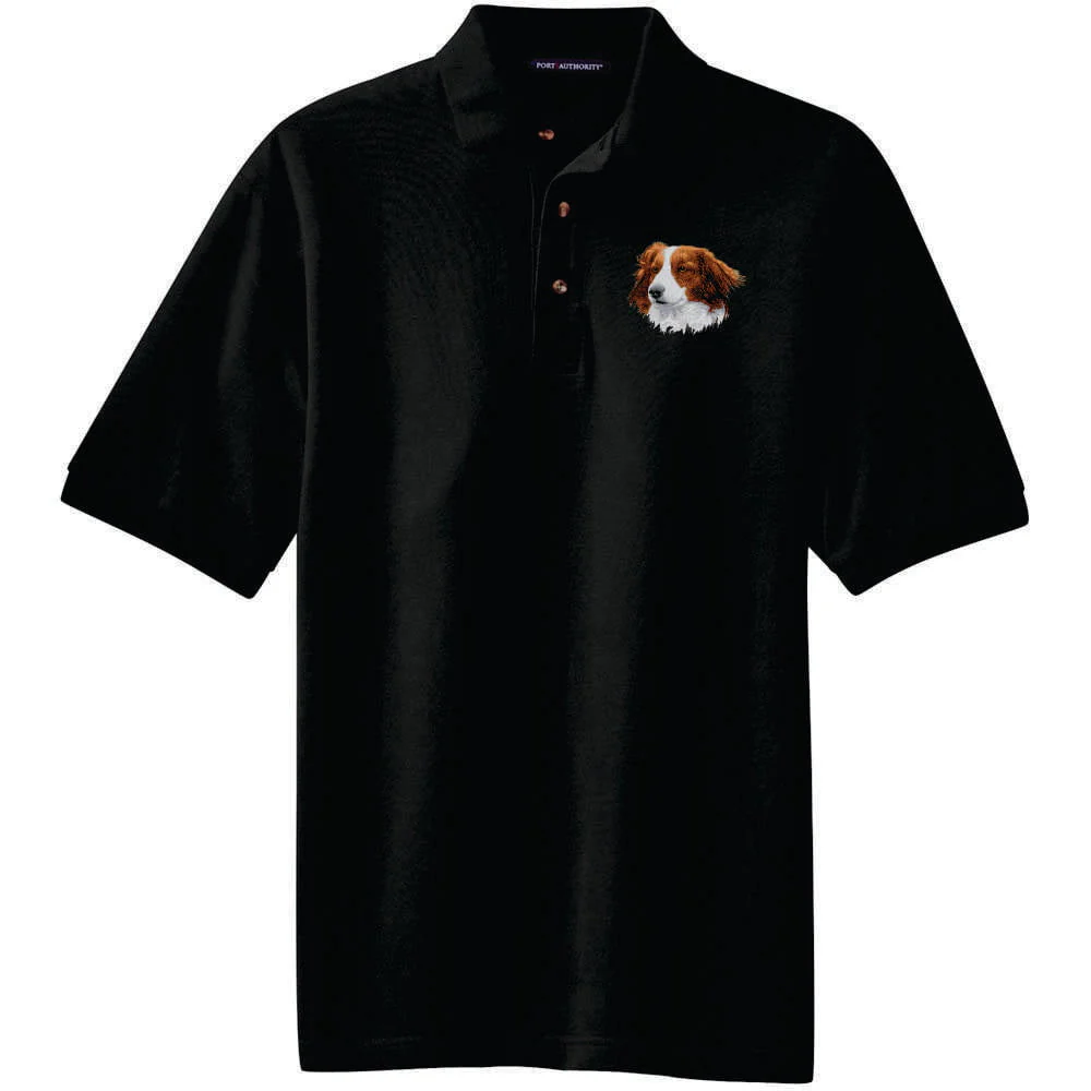 Nederlandse Kooikerhondje Embroidered Polo Shirt - Image 2