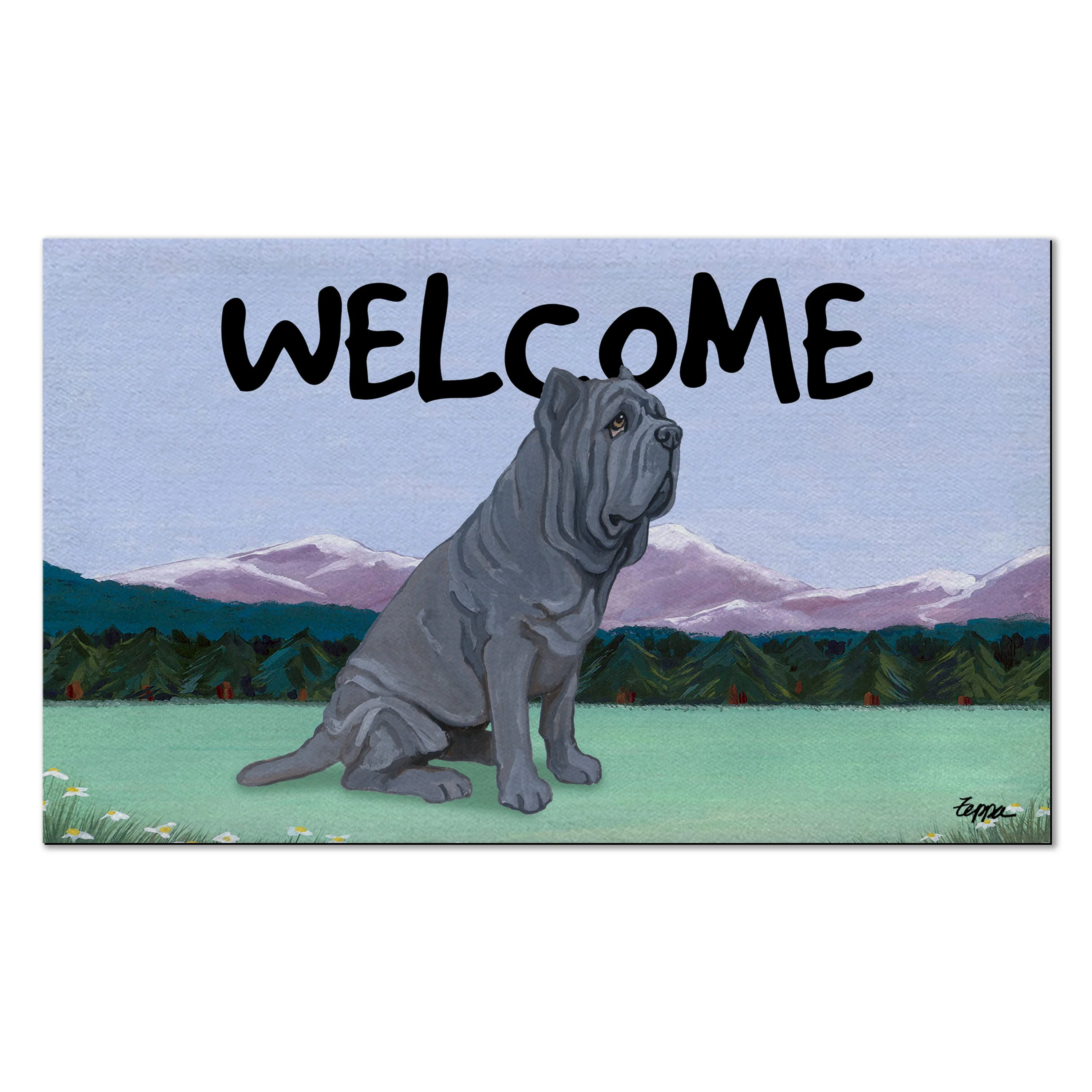 Neapolitan Mastiff Welcome Mat - Image 3