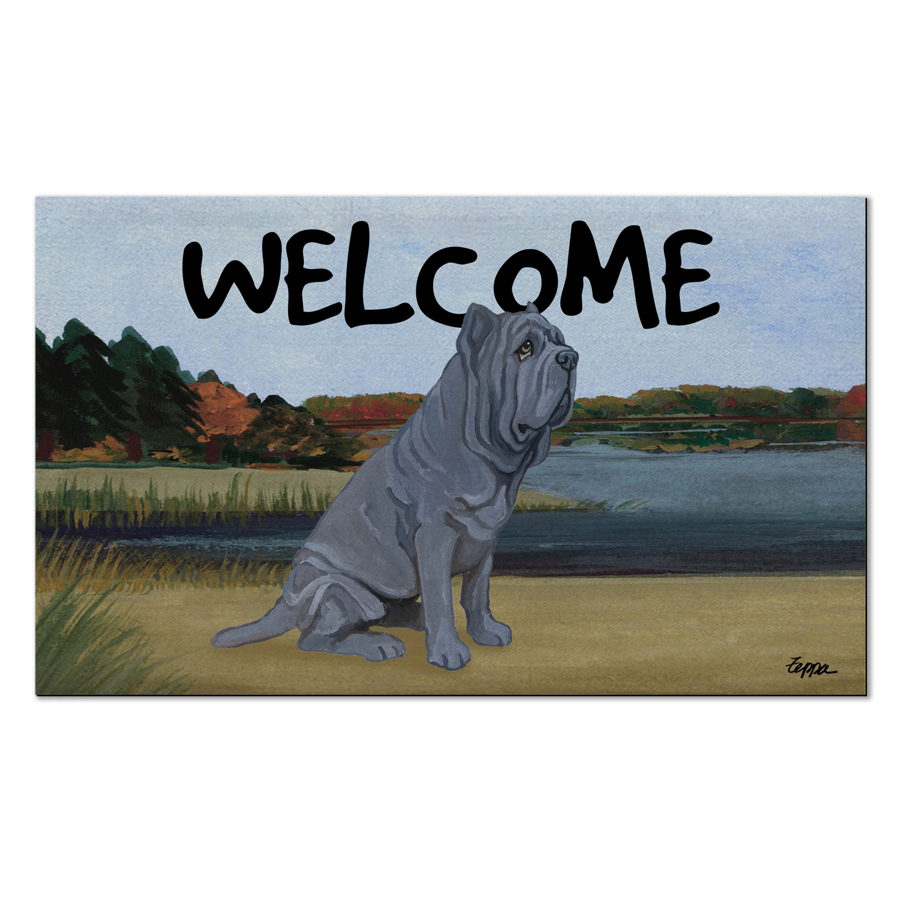 Neapolitan Mastiff Welcome Mat - Image 4