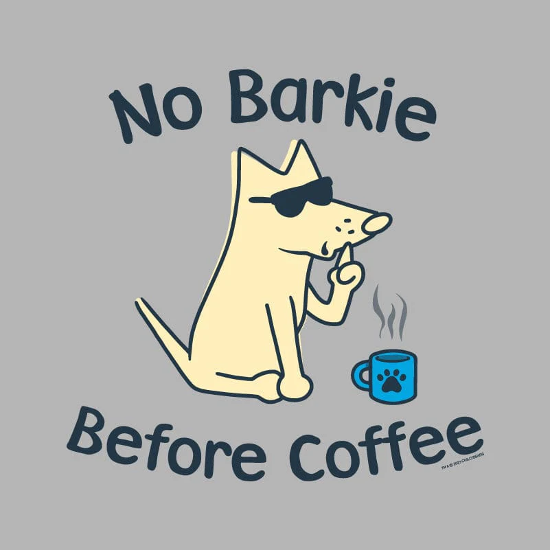 No Barkie Before Coffee - Lightweight Tee - Image 2