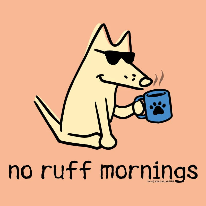 No Ruff Mornings - Lightweight Tee - Image 2