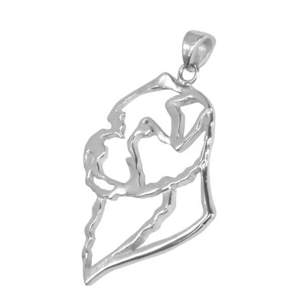 Norfolk Terrier Sterling Silver Cut Out Pendants - Image 2