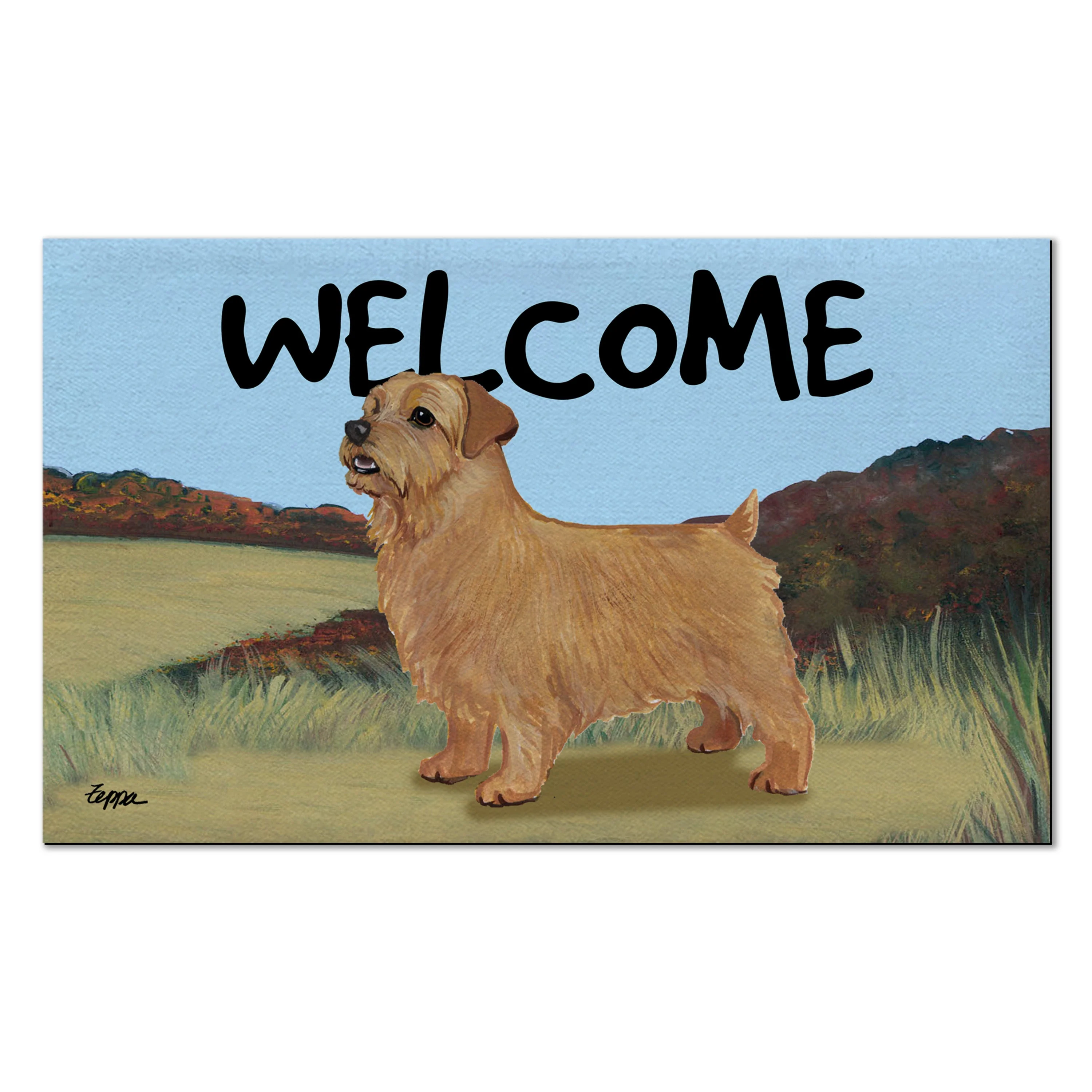 Norfolk Terrier Welcome Mat - Image 5