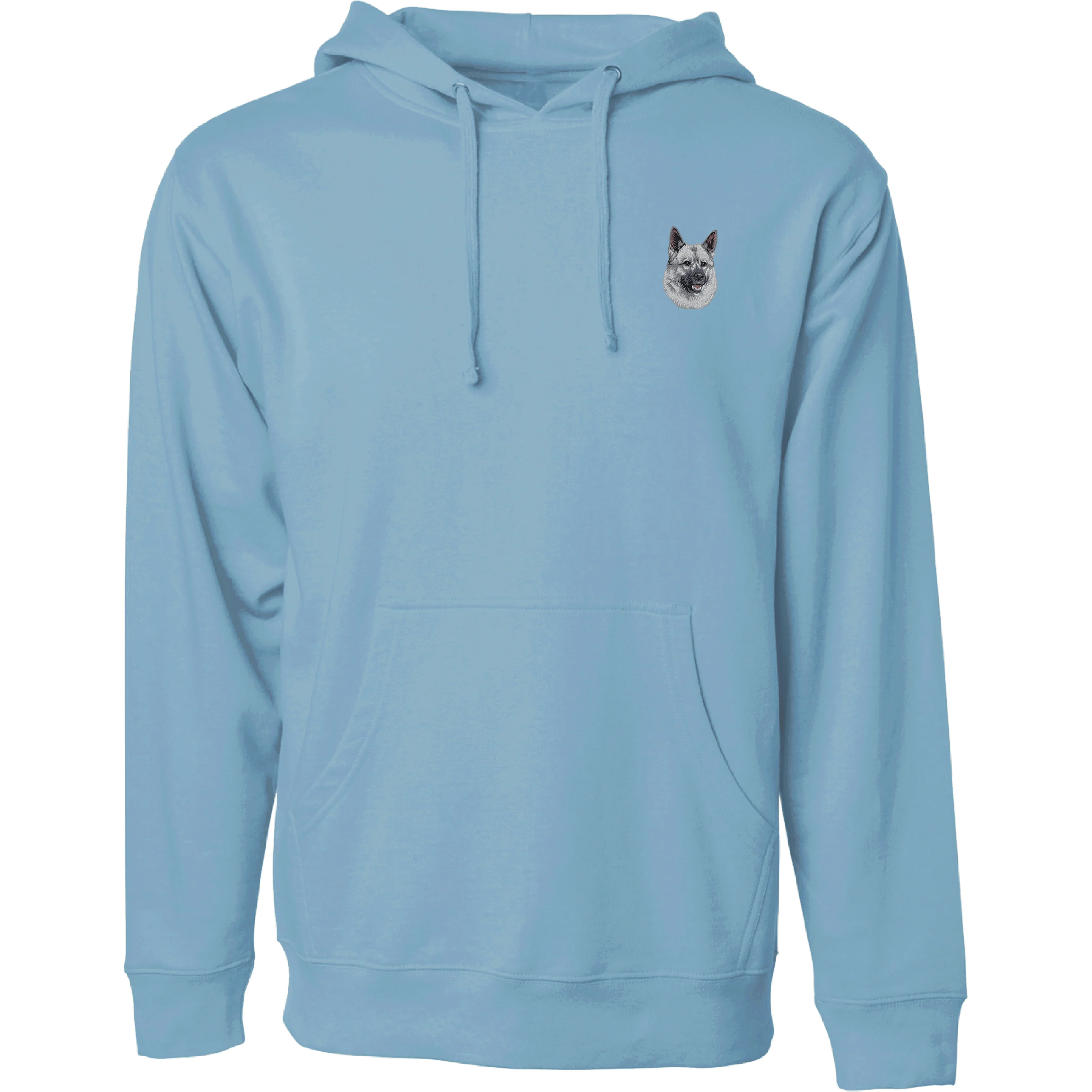 Norwegian Elkhound Embroidered Sweatshirt Hoodie - Image 7