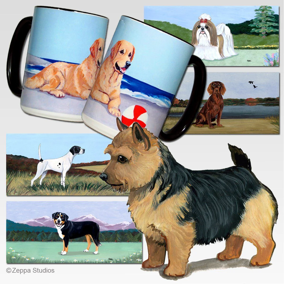Norwich Terrier Scenic Mug - Image 2