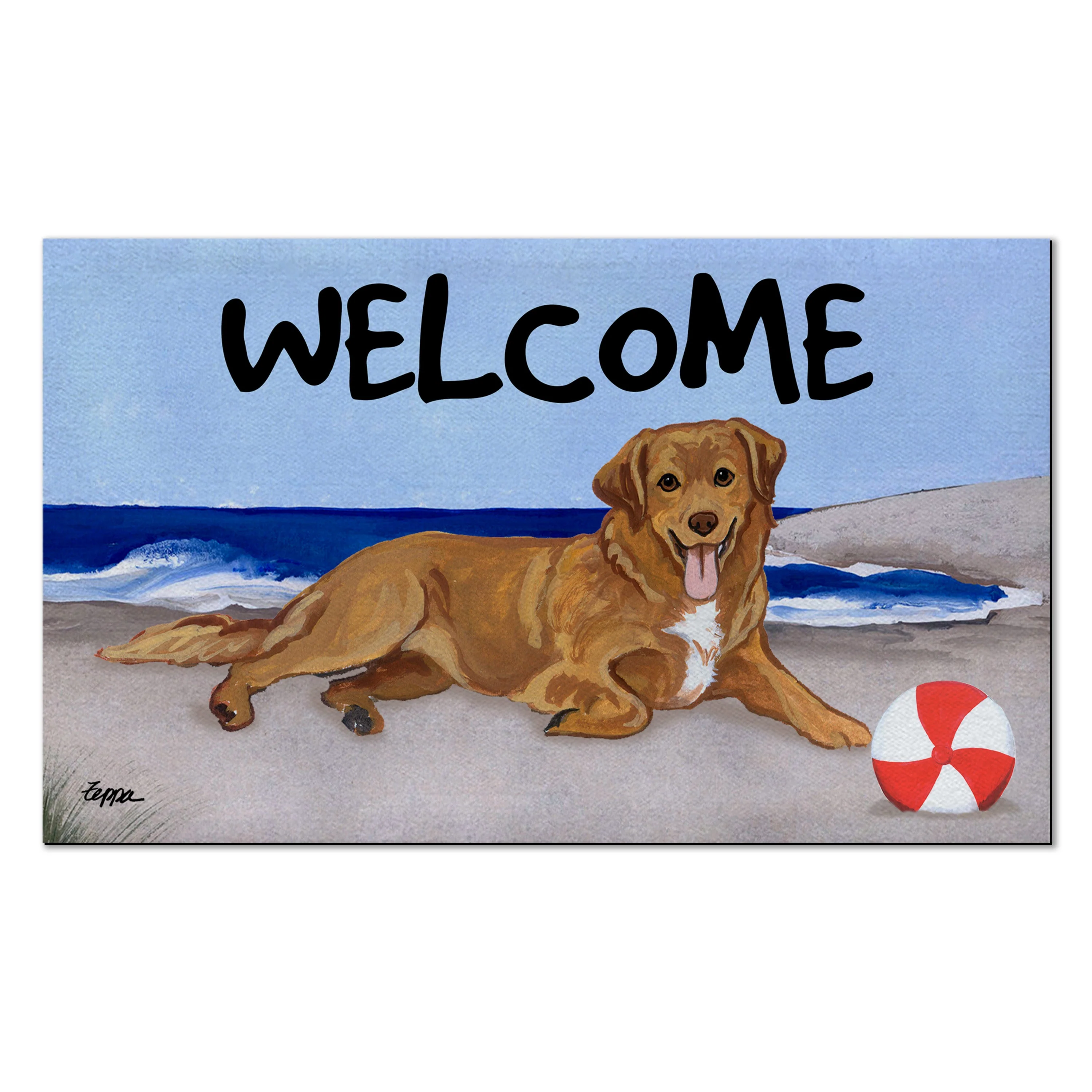 Nova Scotia Duck Tolling Retriever Welcome Mat - Image 5