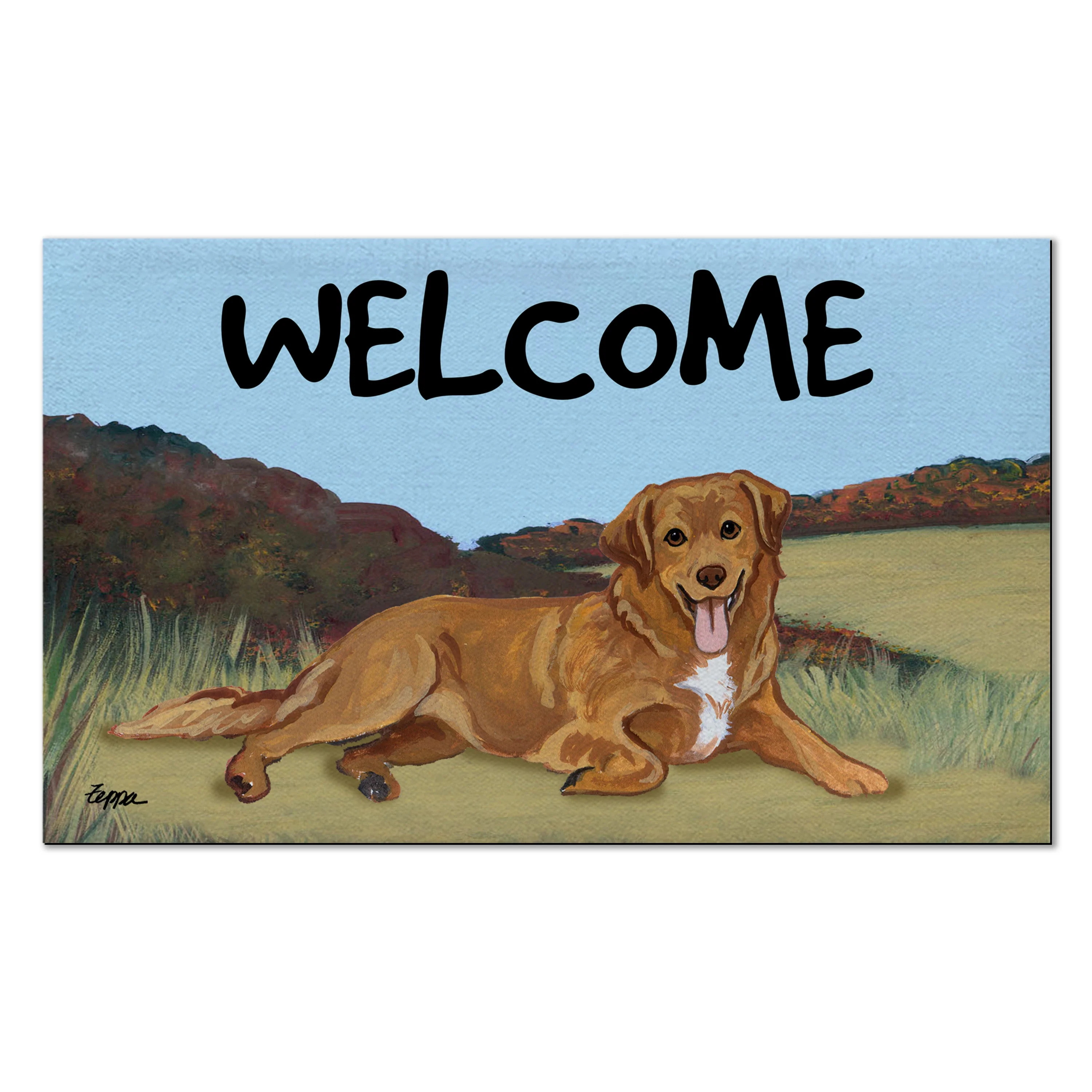 Nova Scotia Duck Tolling Retriever Welcome Mat - Image 6