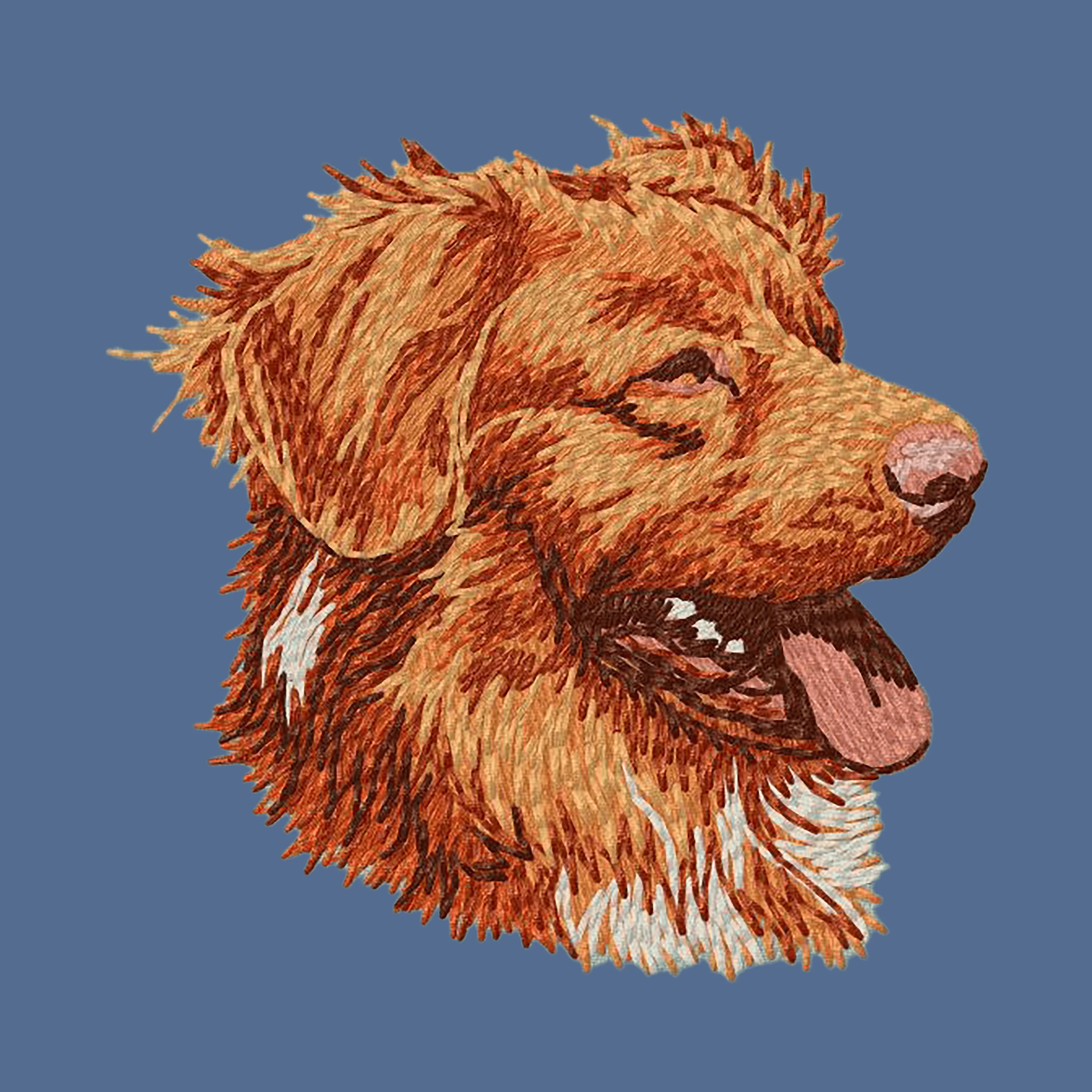Nova Scotia Duck Tolling Retriever Embroidered Baseball Cap - Image 4