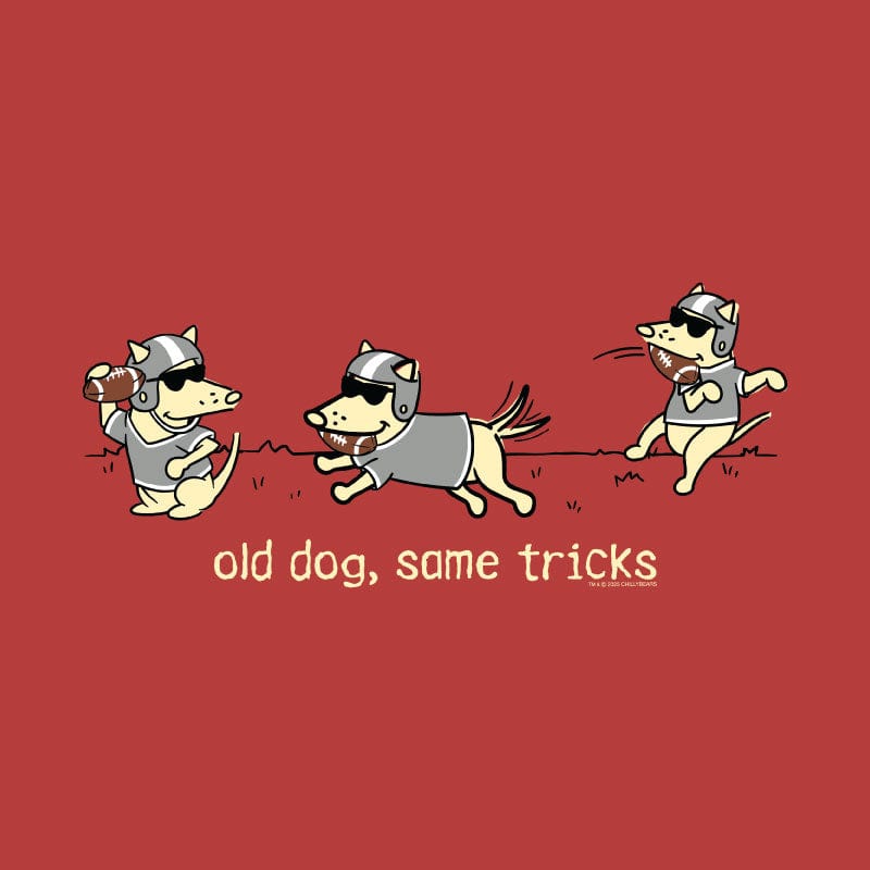 Old Dog Same Tricks - Classic Long-Sleeve T-Shirt - Image 2