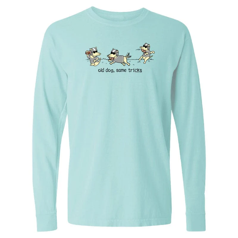 Old Dog Same Tricks - Classic Long-Sleeve T-Shirt - Image 3