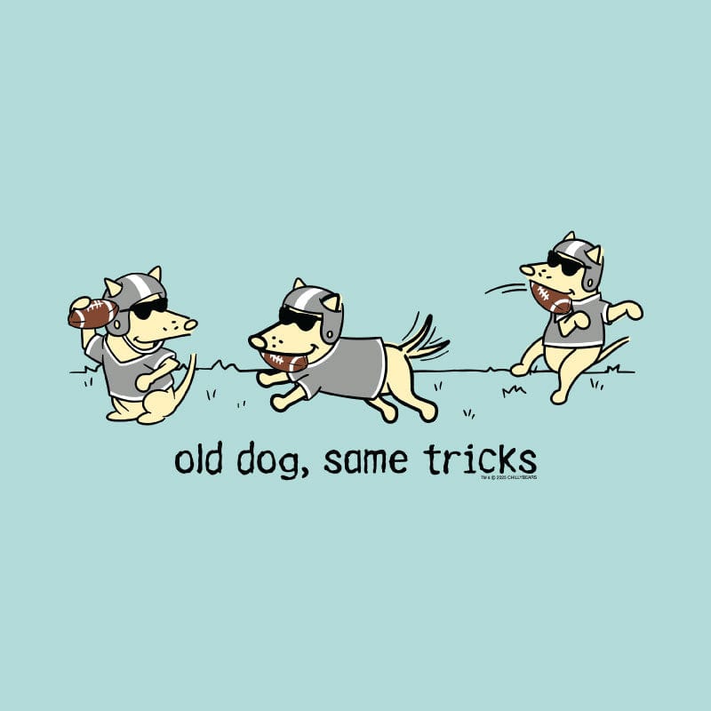 Old Dog Same Tricks - Classic Long-Sleeve T-Shirt - Image 4