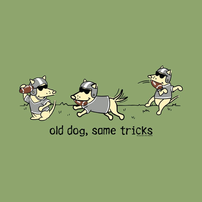 Old Dog Same Tricks - Lightweight Tee - Image 2