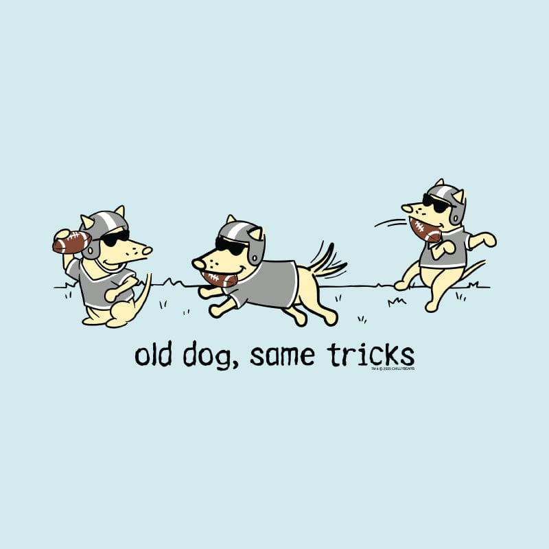 Old Dog Same Tricks - Lightweight Tee - Image 4